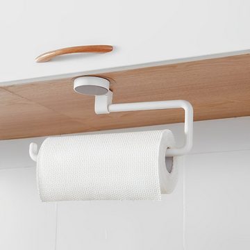 Creliv Wandrollenhalter Küchenrollenhalter Handtuchhalter Papierrollenhalter, Selbstklebend