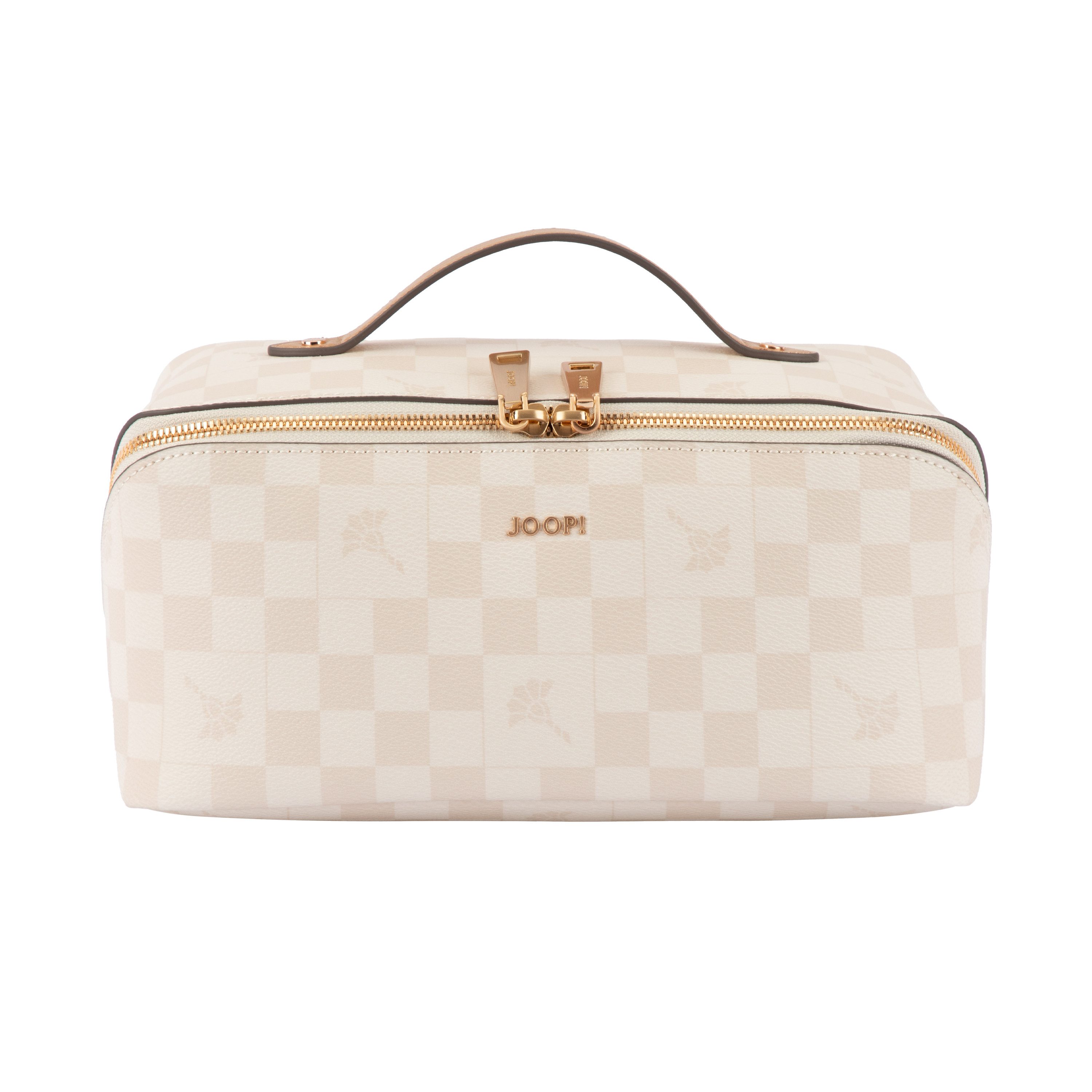 JOOP! Kulturbeutel cortina piazza zea washbag shz, Unisex Kosmetiktasche, Reisebeutel mit Schachbrettmuster