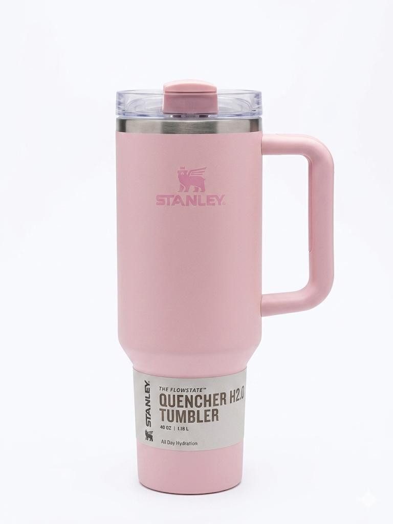 UE Stock GmbH Stanley 1913 Quencher Flowstate H2.0 1.18L Pink mit Strohhalm