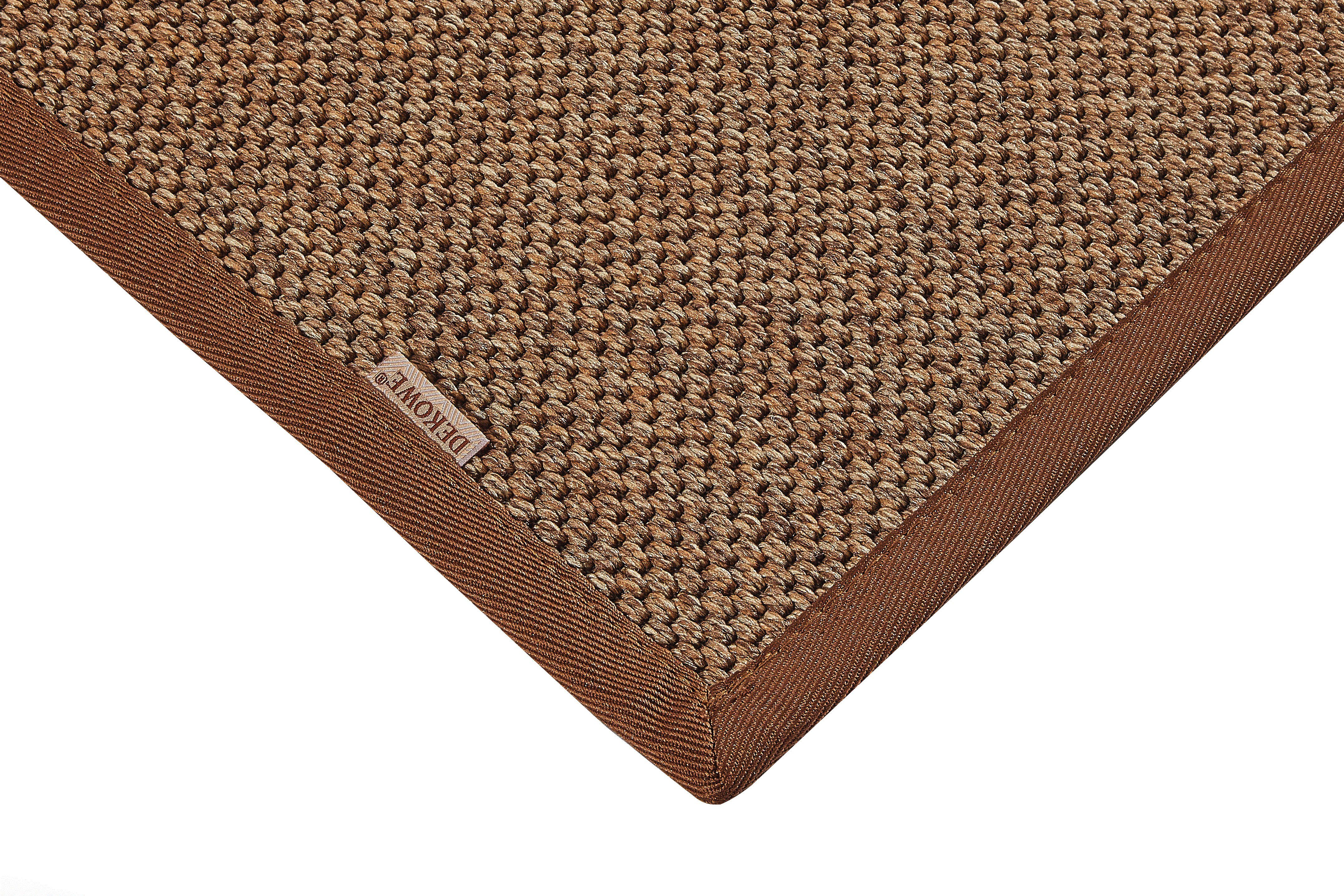 Teppichboden Naturino Prestige Spezial, Dekowe, rechteckig, Höhe: 10 mm,  Flachgewebe, meliert, Sisal Optik, In- und Outdoor geeignet