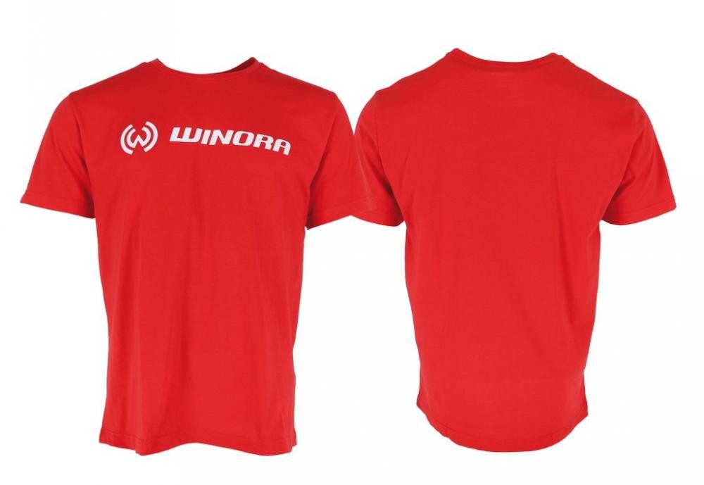 Winora Funktionsshirt Winora T-Shirt Promoshirt rot Gr XXL