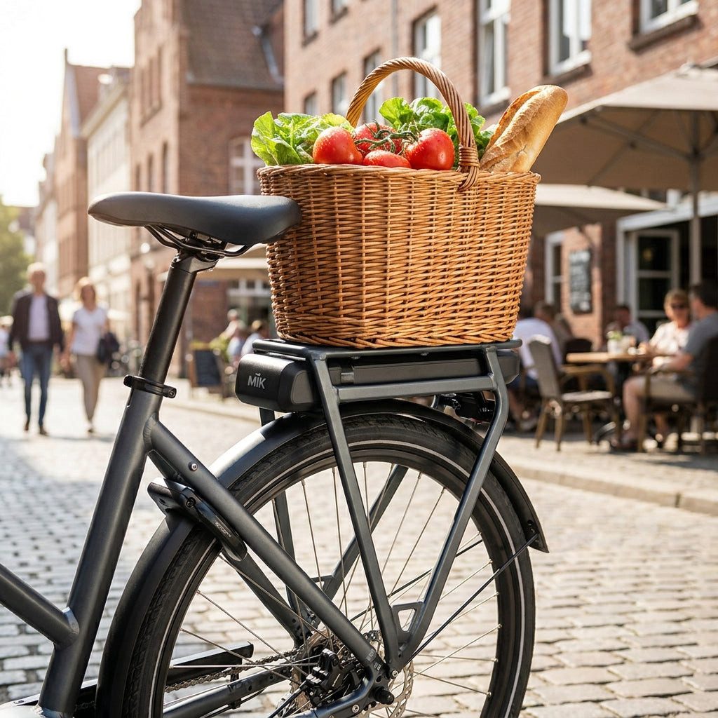 BOSCH Systemgepäckträger 28" Easylife MIK inkl. Montageschiene E-Bike Akku
