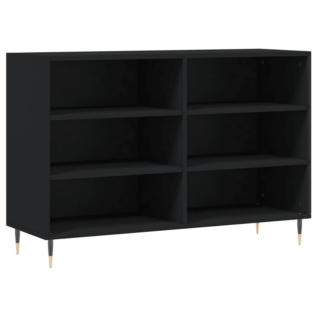 vidaXL Sideboard Sideboard Schwarz 103,5x35x70 cm günstig online kaufen