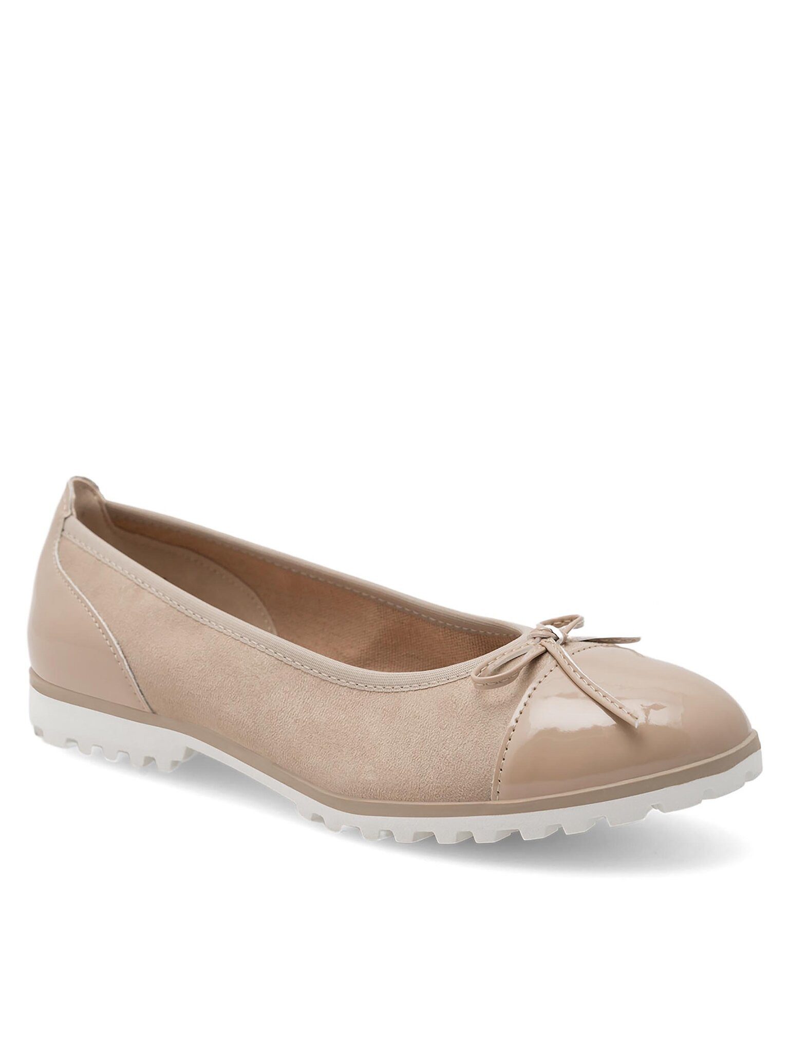 Clara Barson Ballerinas WYL3653-1 Beige Ballerina günstig online kaufen