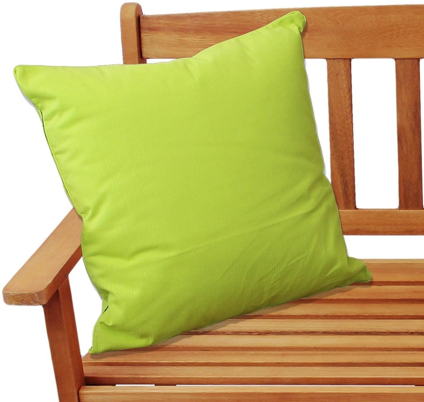 habeig Sitzkissen Sitzkissen Kissen Outdoor Wetterfest 50x50 cm Zierkissen Gartenstuhl