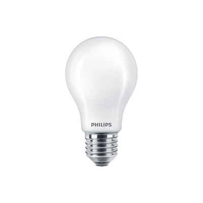 Philips LED-Leuchtmittel Philips LED E27 A60 10,5W=75W Birne 1055lm Warm 2700K DIMMBAR DimTone, E27, Warmweiß