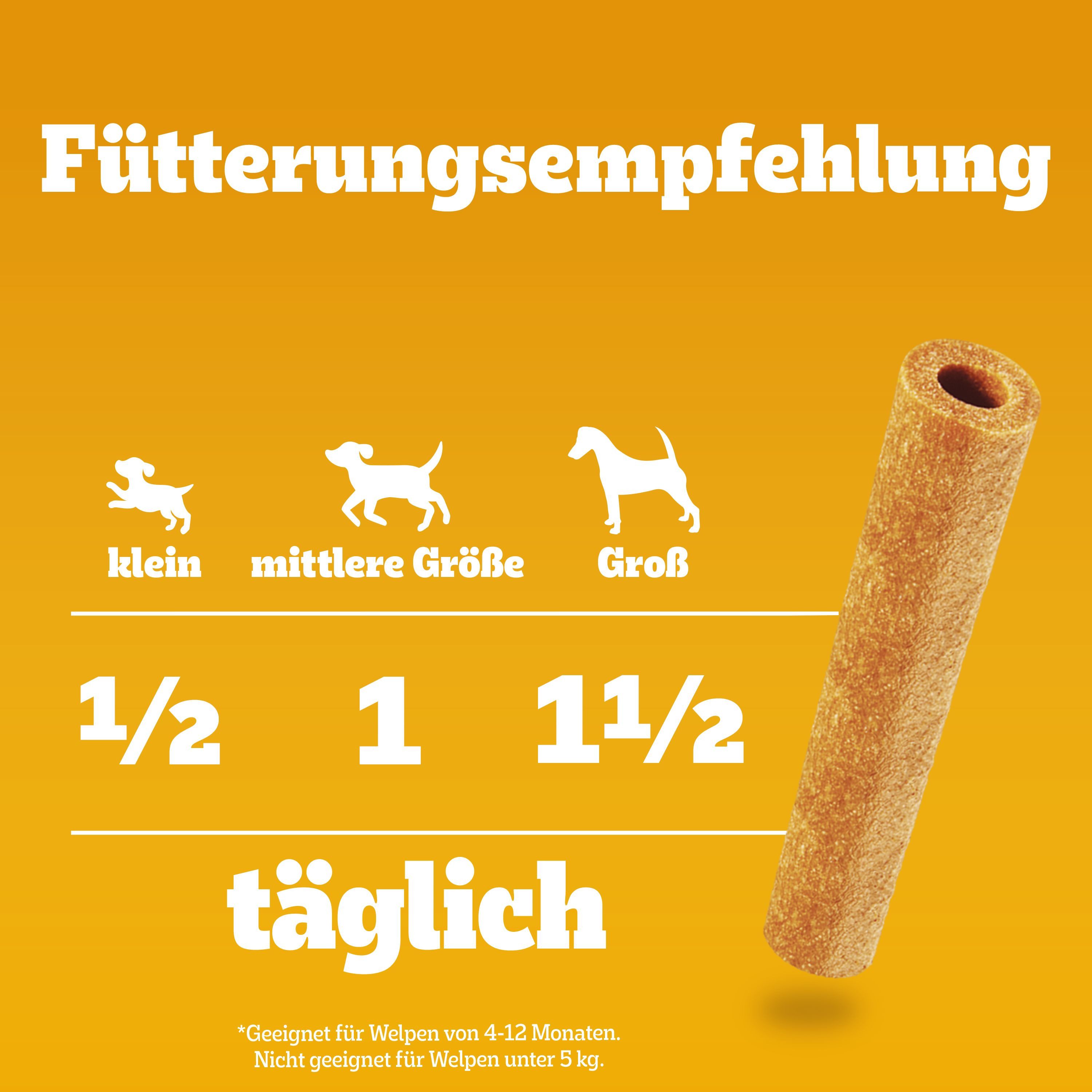 Pedigree PEDIGREE® TUBOS™ Beutel Junior mit Huhn 18 x 3 Stück, Snack für: Hunde