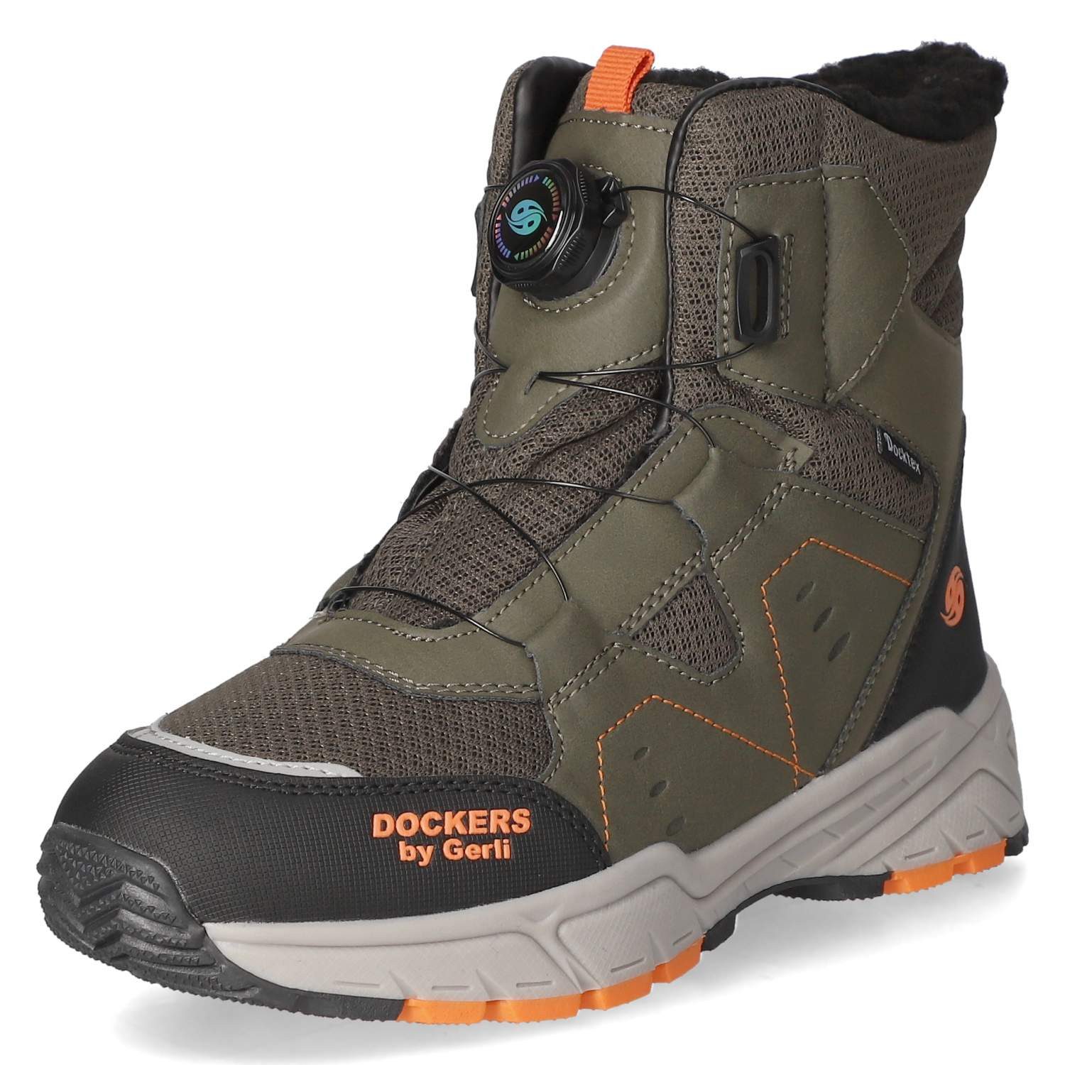 Dockers by Gerli Dockers By Gerli 57NL701637850 Jungen Textil & Synthetik green Stiefel