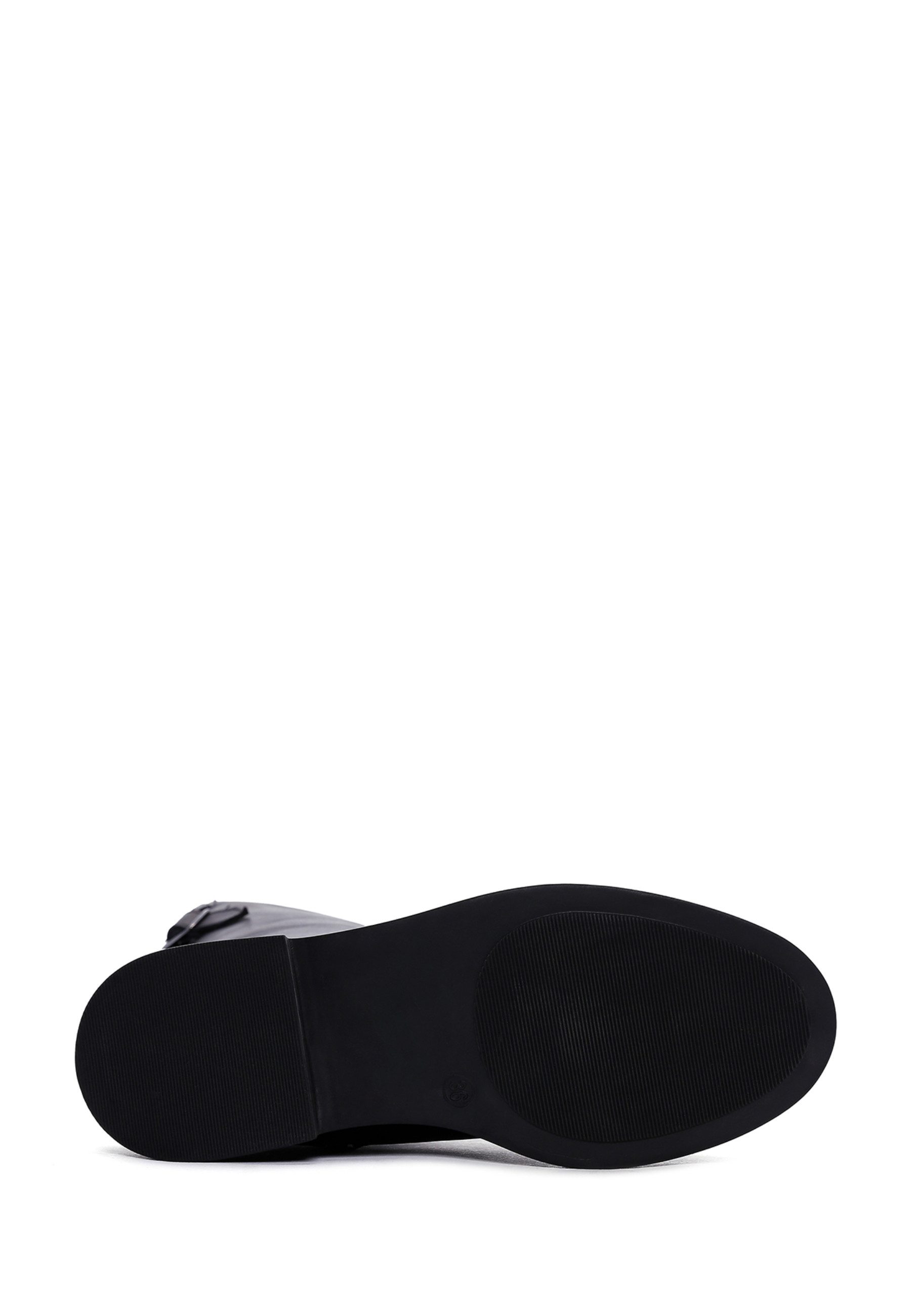 Derimod Stiefel aus Leder Bootsschuh Reißverschluss, Textilfutter, Thermosohle, Absatz 2 cm