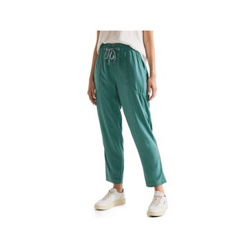 STREET ONE 5-Pocket-Jeans grün (1-tlg)
