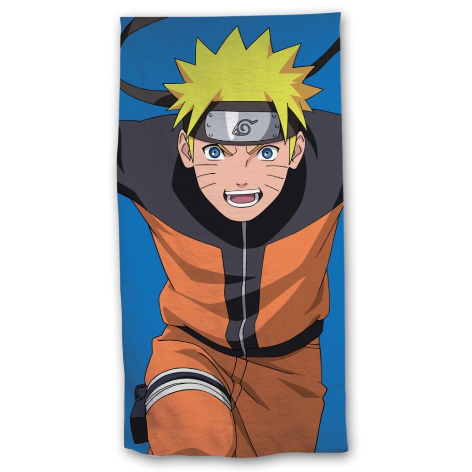 Naruto Strandtuch Anime Naruto Shippuden Badetuch Strandtuch, Mikrofaser, 70x140 cm