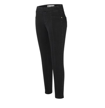 MAC Stretch-Jeans MAC LEGGINGS cosy black rinsewash 5907-90-0350 D991 - ISKO™ SOFT DENIM