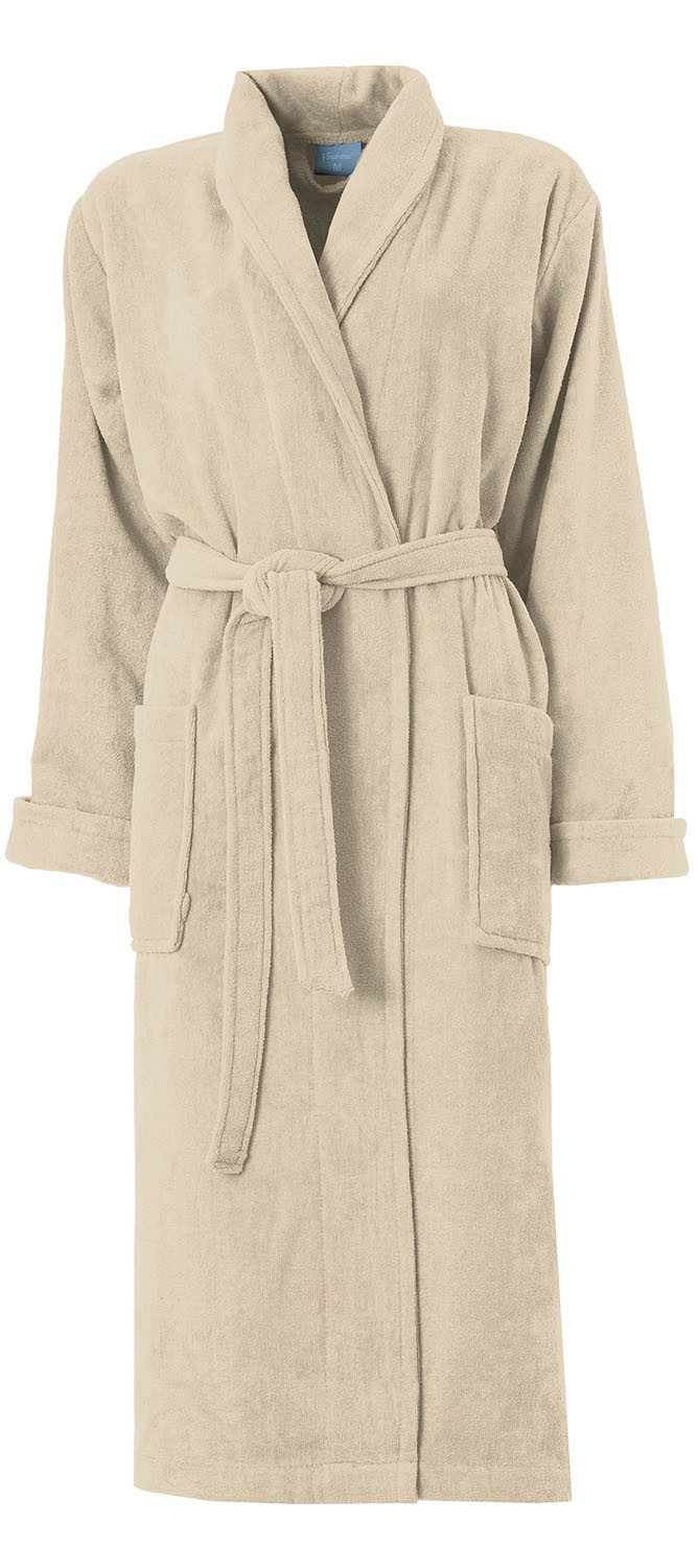 Seahorse Bademantel Seahorse Pure Unisex, Langform, Velours, Schalkragen, G günstig online kaufen
