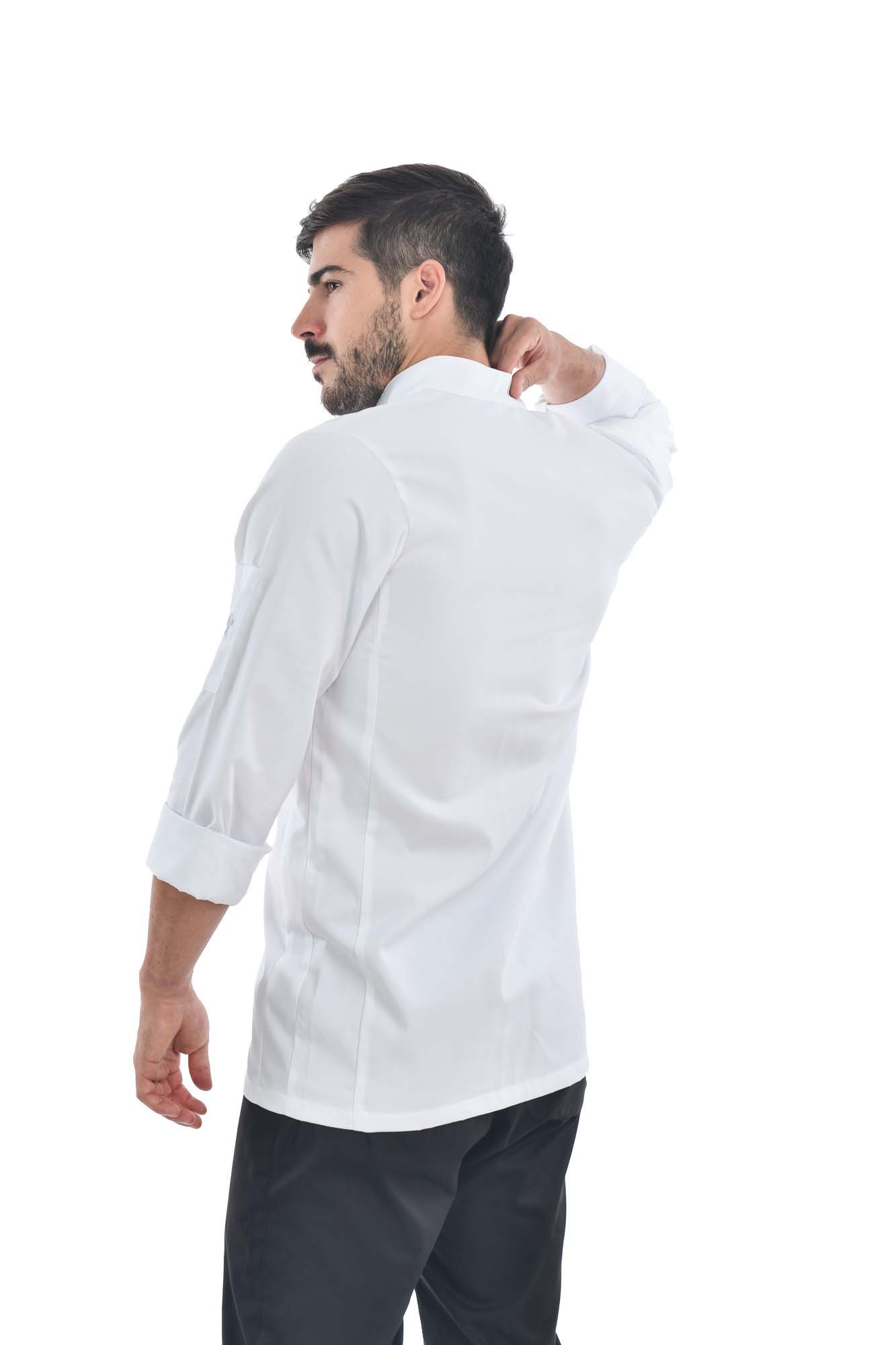 aurora Objektwäsche Kochjacke Verza weiss M günstig online kaufen