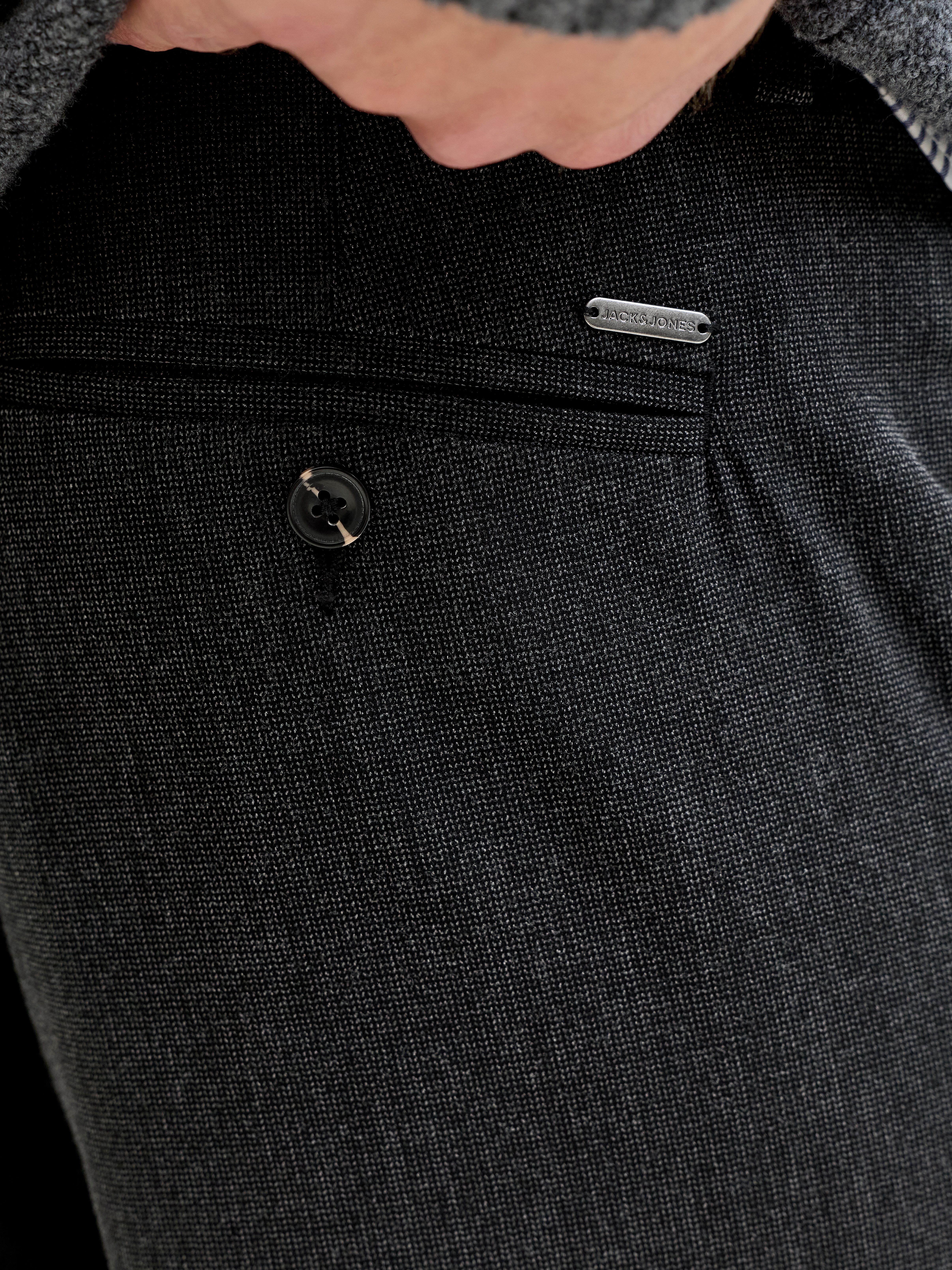 Jack & Jones Chinos JPSTOLLIE CONNOR CHINO NOOS Materialmix, regular fit