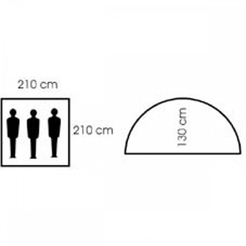 MFH Igluzelt Zelt, Monodom, 3 Personen, günstig online kaufen