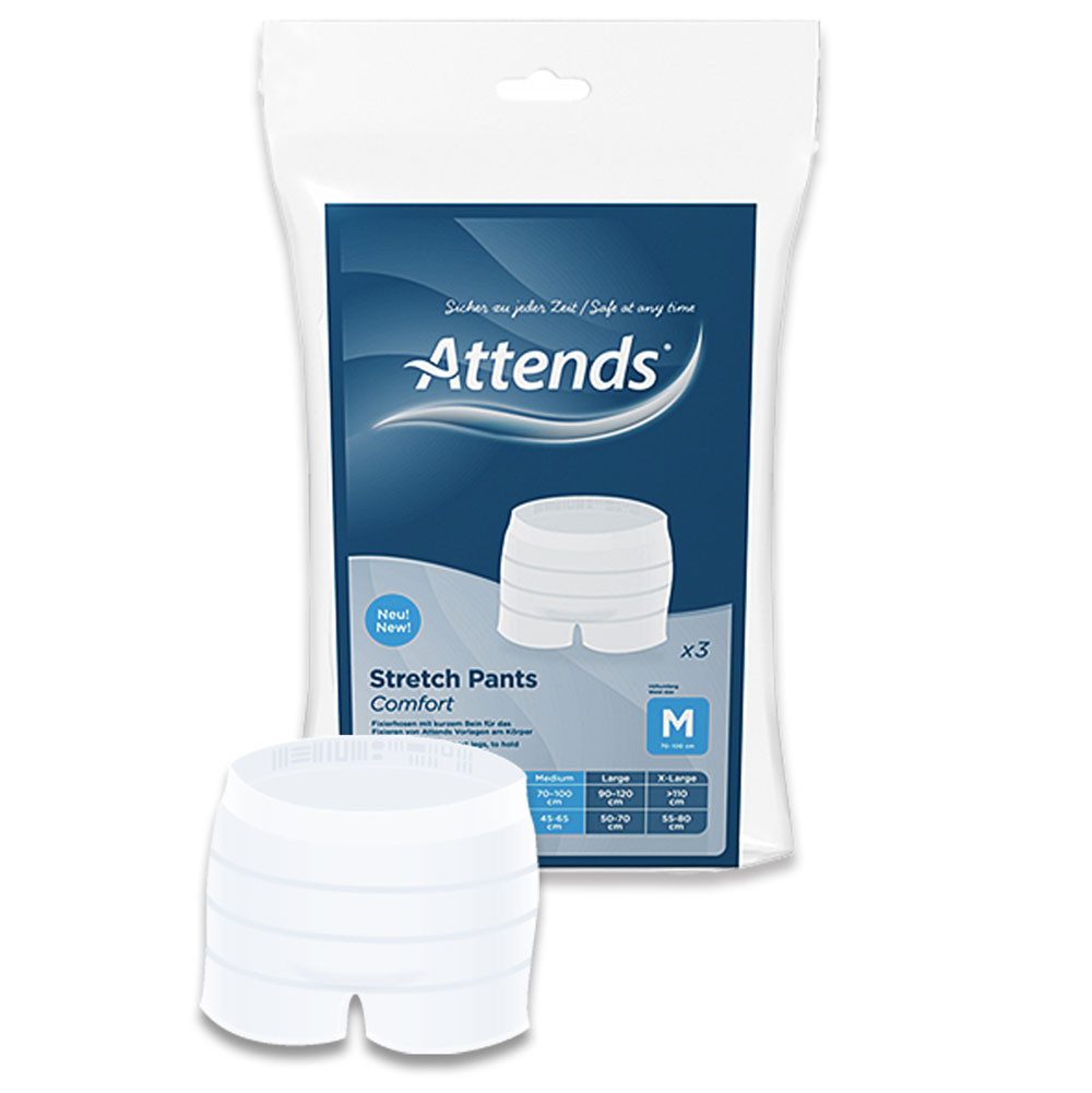 Attends GmbH Slip Attends Stretch Pants Comfort Fixierhose Größe M