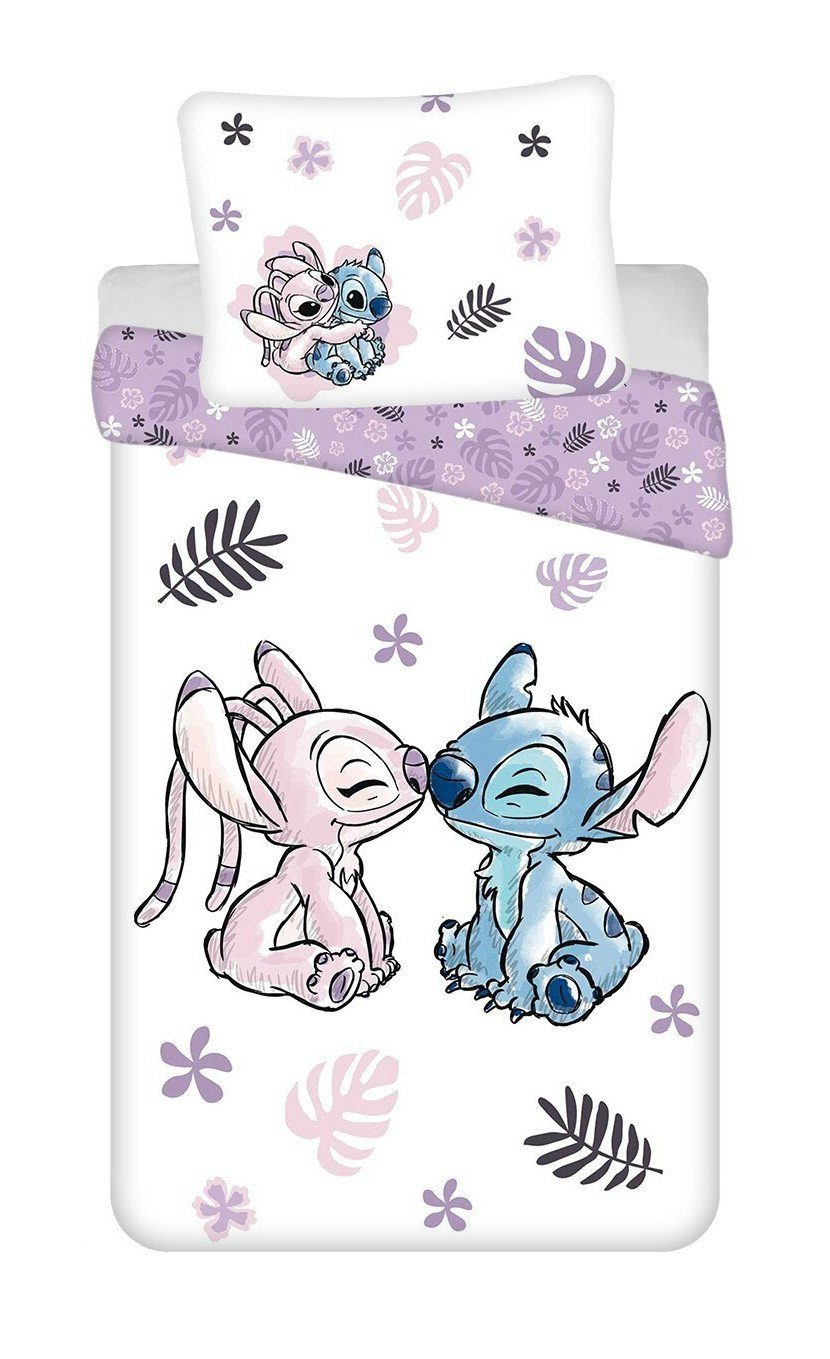Disney Kinderbettwäsche Lilo and Stitch Kinderbettwäsche 160 x 200 cm