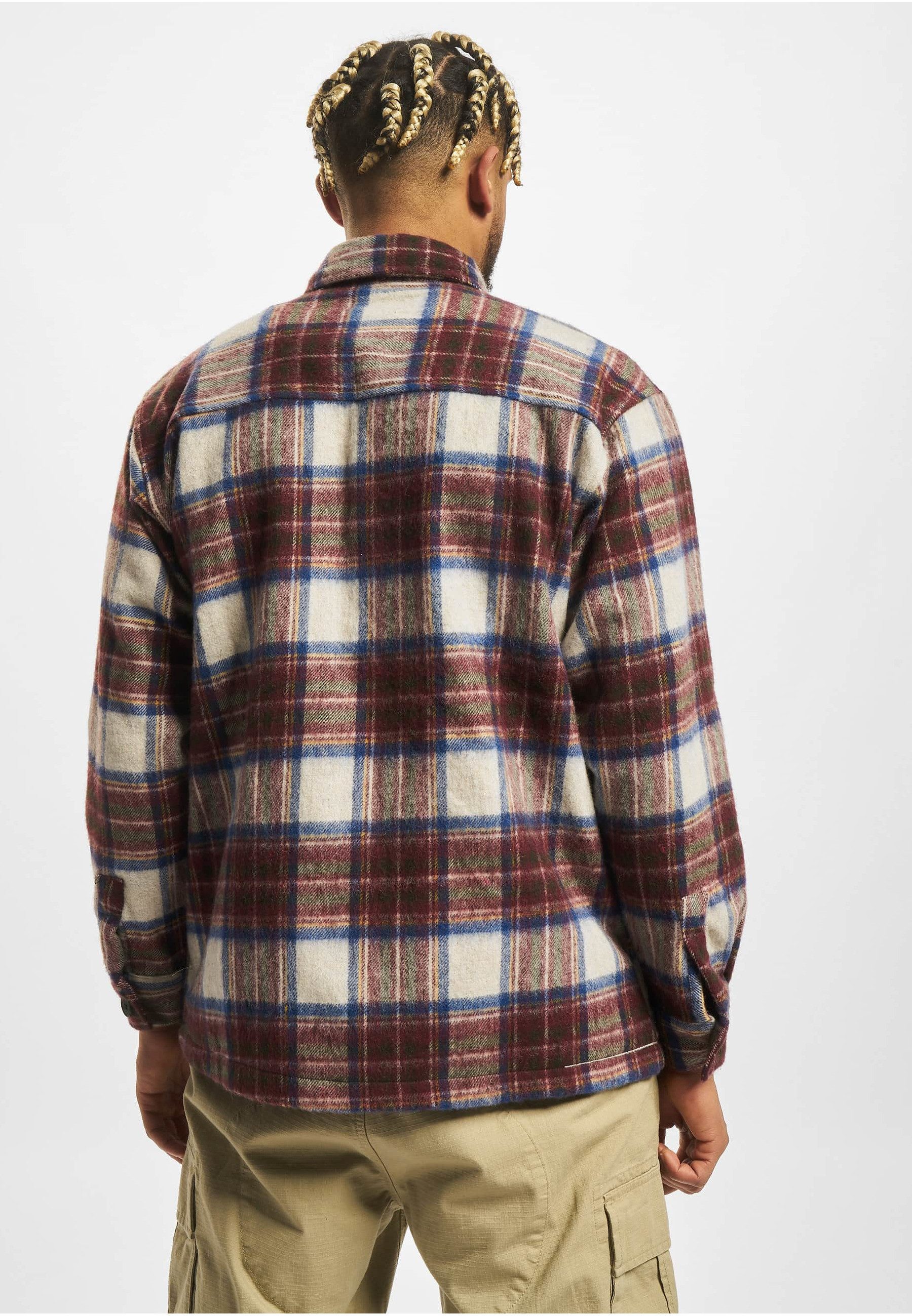 2Y Premium Langarm-Poloshirt 2Y Premium Herren 2Y Flannel Button Shirt (1-tlg)