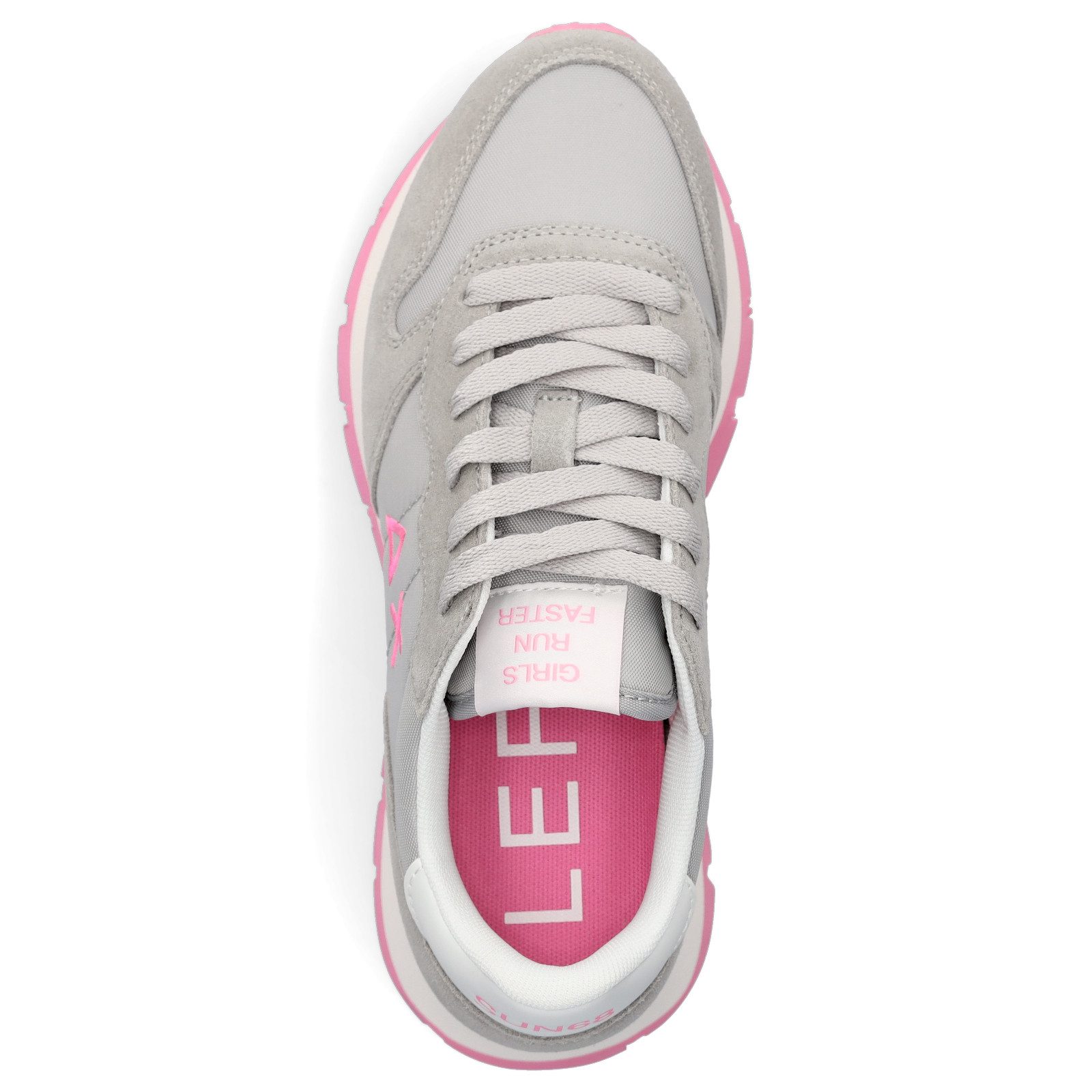 SUN 68 Sun68 Damen Sneaker Ally Solid Nylon grau Sneaker