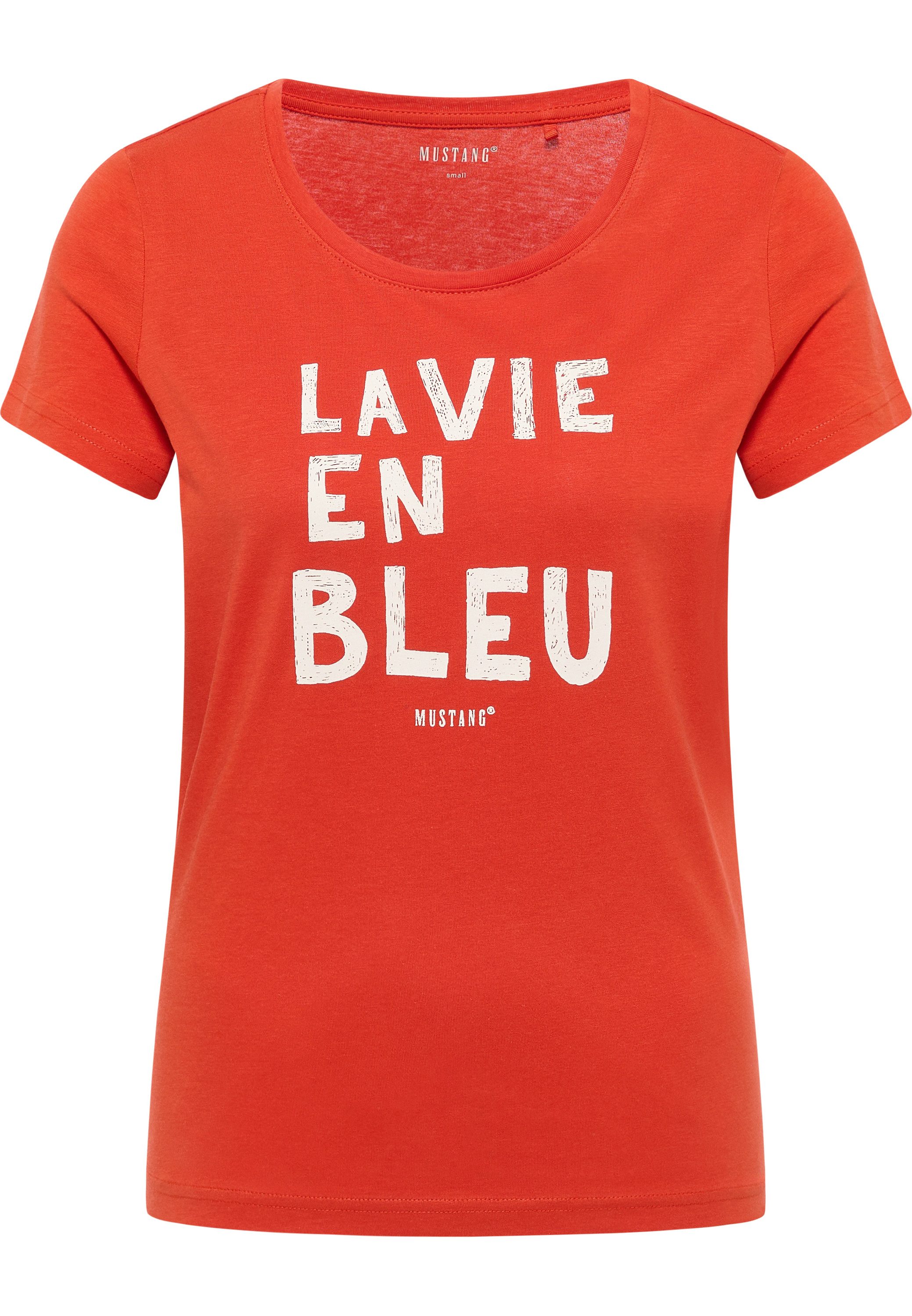 MUSTANG Kurzarmshirt "Damen Style Alma" günstig online kaufen