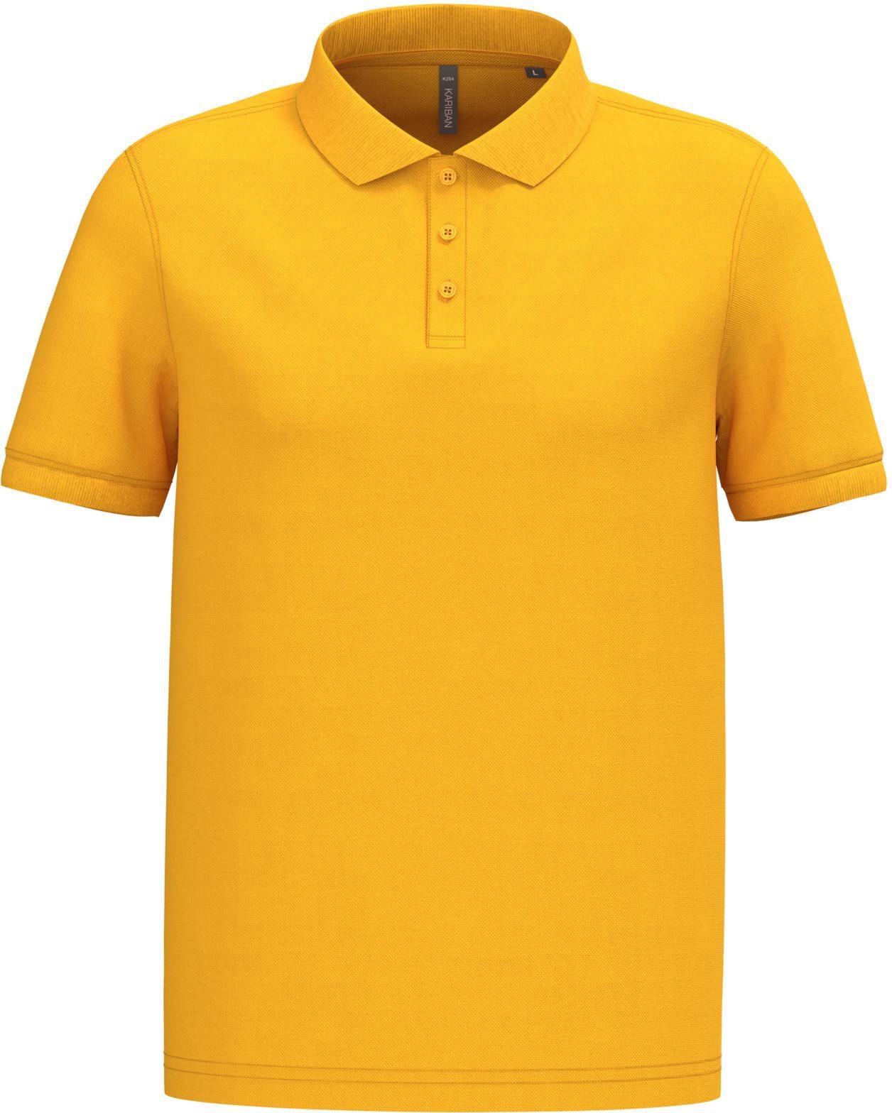 Kariban Poloshirt Herren Kurzarm-Polohemd. Baumwollpiqué.