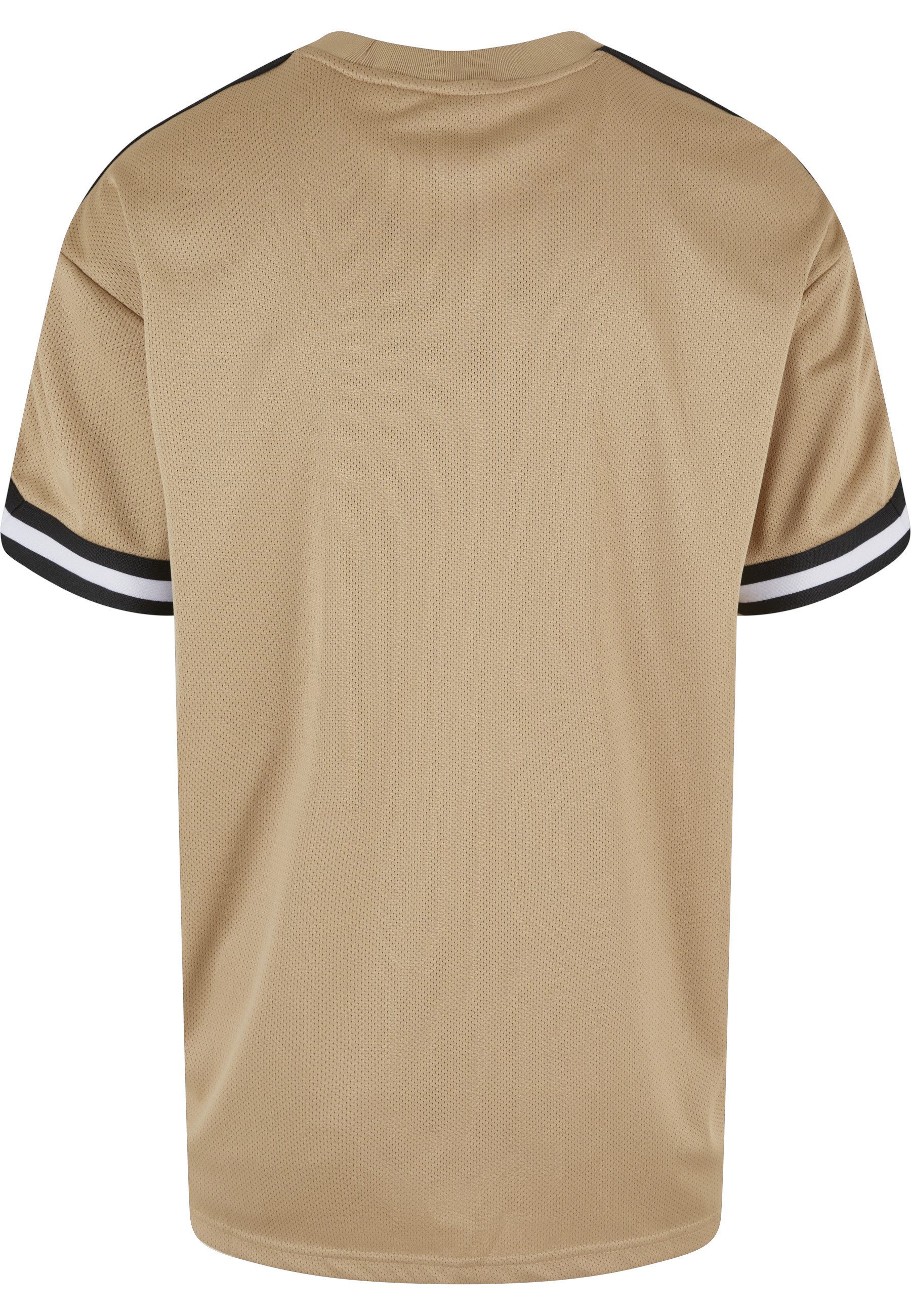 URBAN CLASSICS Netzshirt Urban Classics Herren Oversized Stripes Mesh Tee (1-tlg)