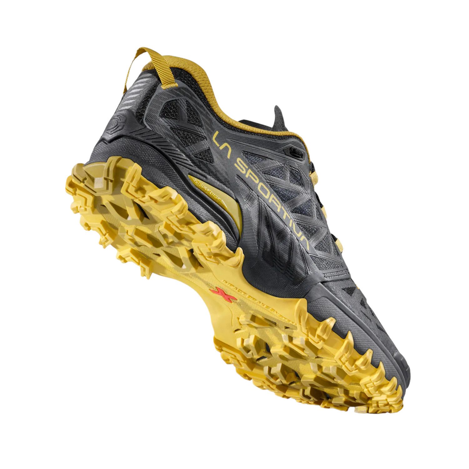 La Sportiva Trail-Laufschuhe Bushido III 2024 carbongrau/gelb Herren Wanderschuh