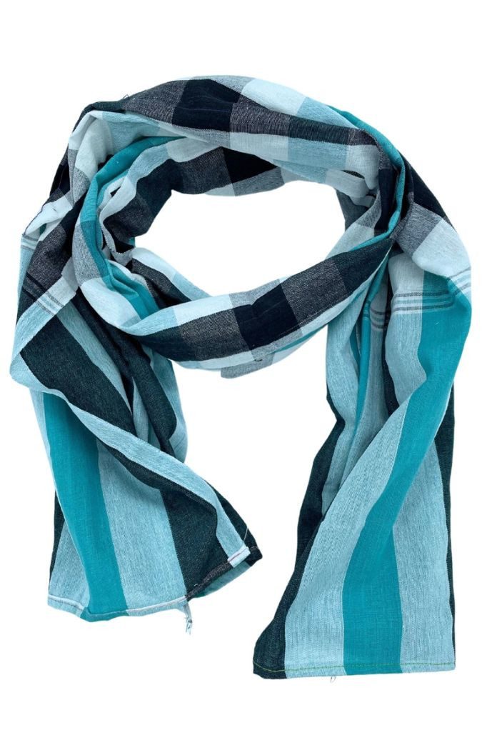 PANASIAM Karotuch Krama Schal aus gewebter Baumwolle in verschiedenen Designs, traditioneller kambodschanisches Tuch bis 95 Grad waschbar