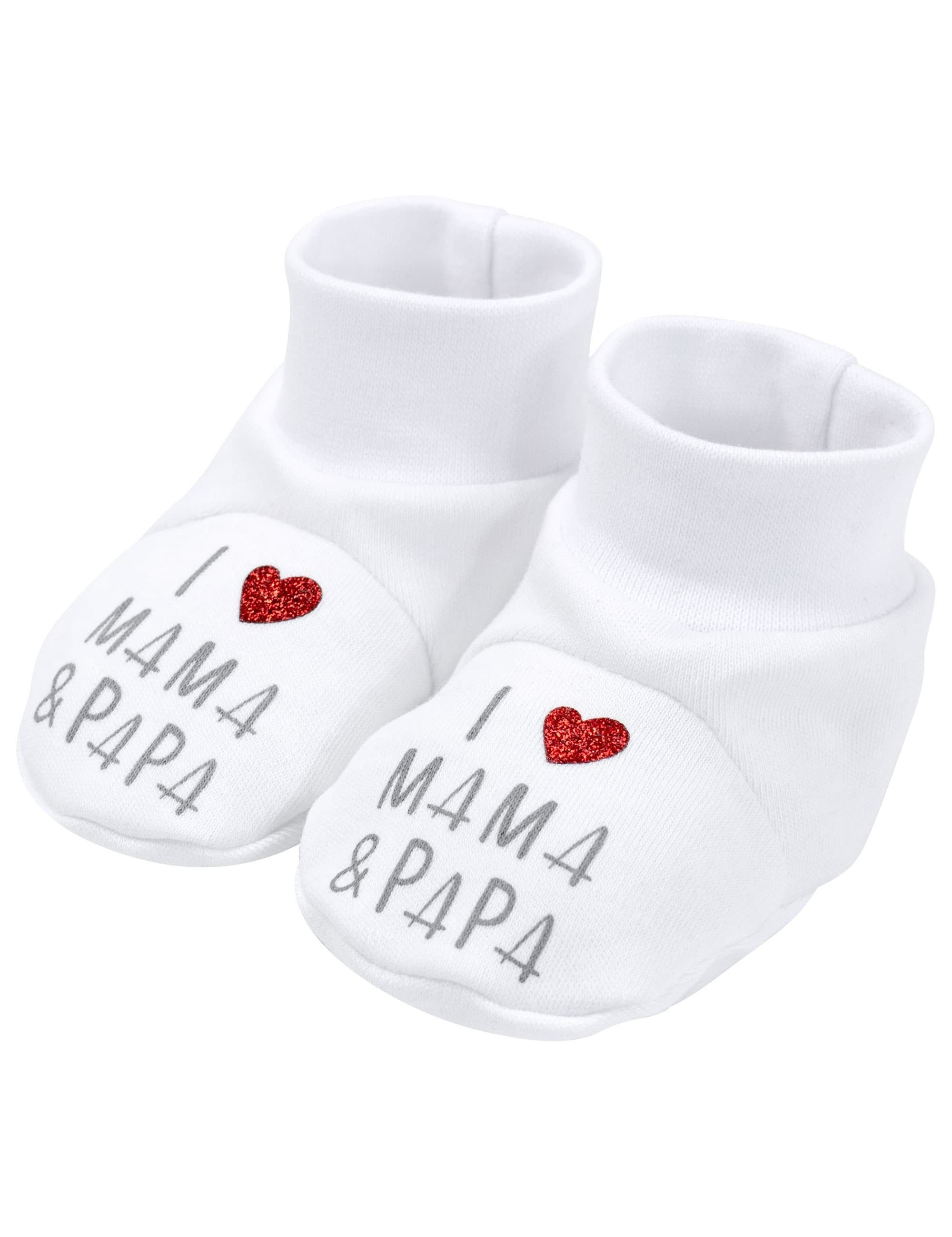 love Schuhe Mama Sweets I Baby Papa & (1-tlg) Krabbelschuh
