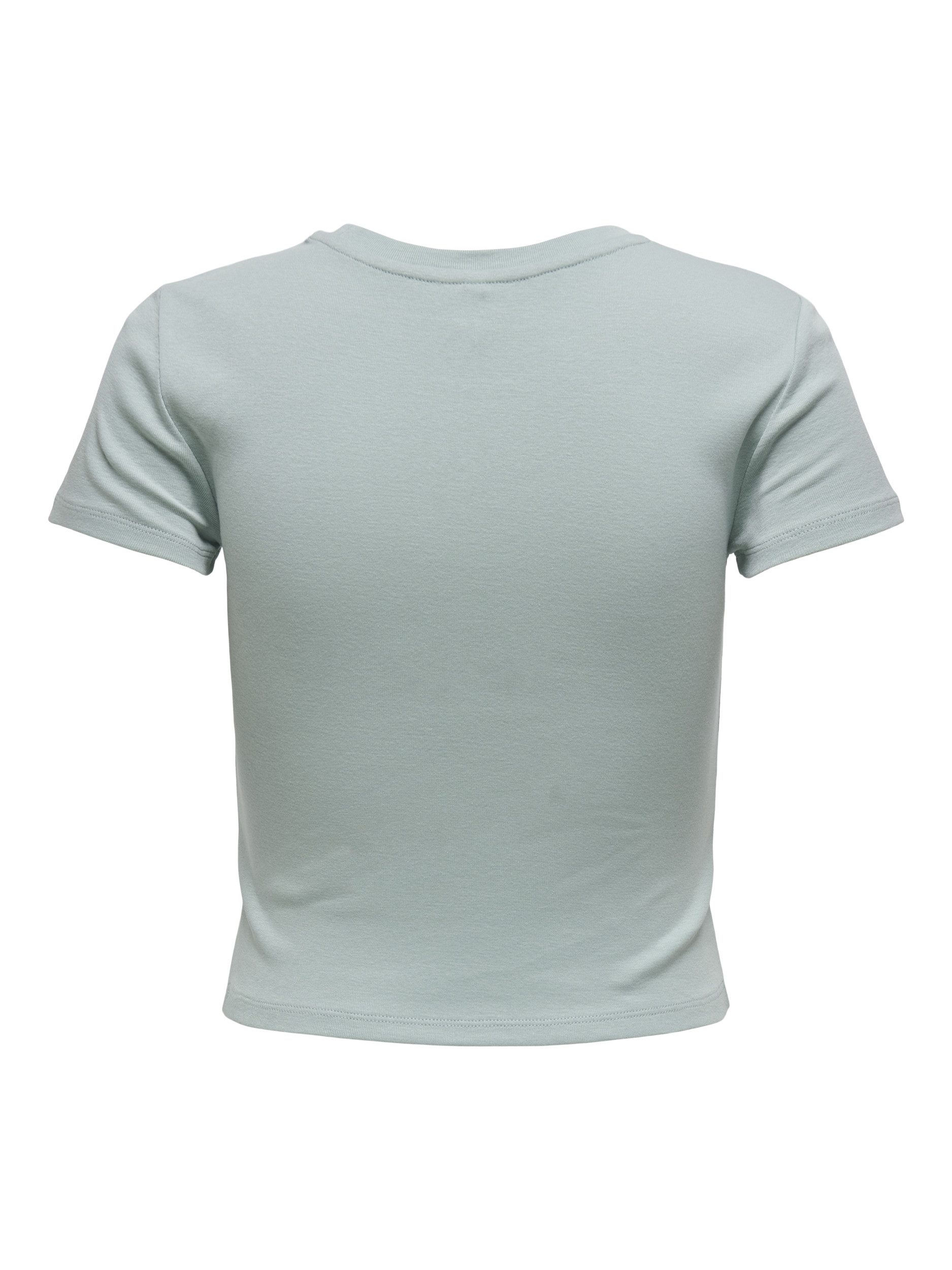 ONLY Tanktop ONLELINA S/S O-NECK SHORT TOP JRS N günstig online kaufen