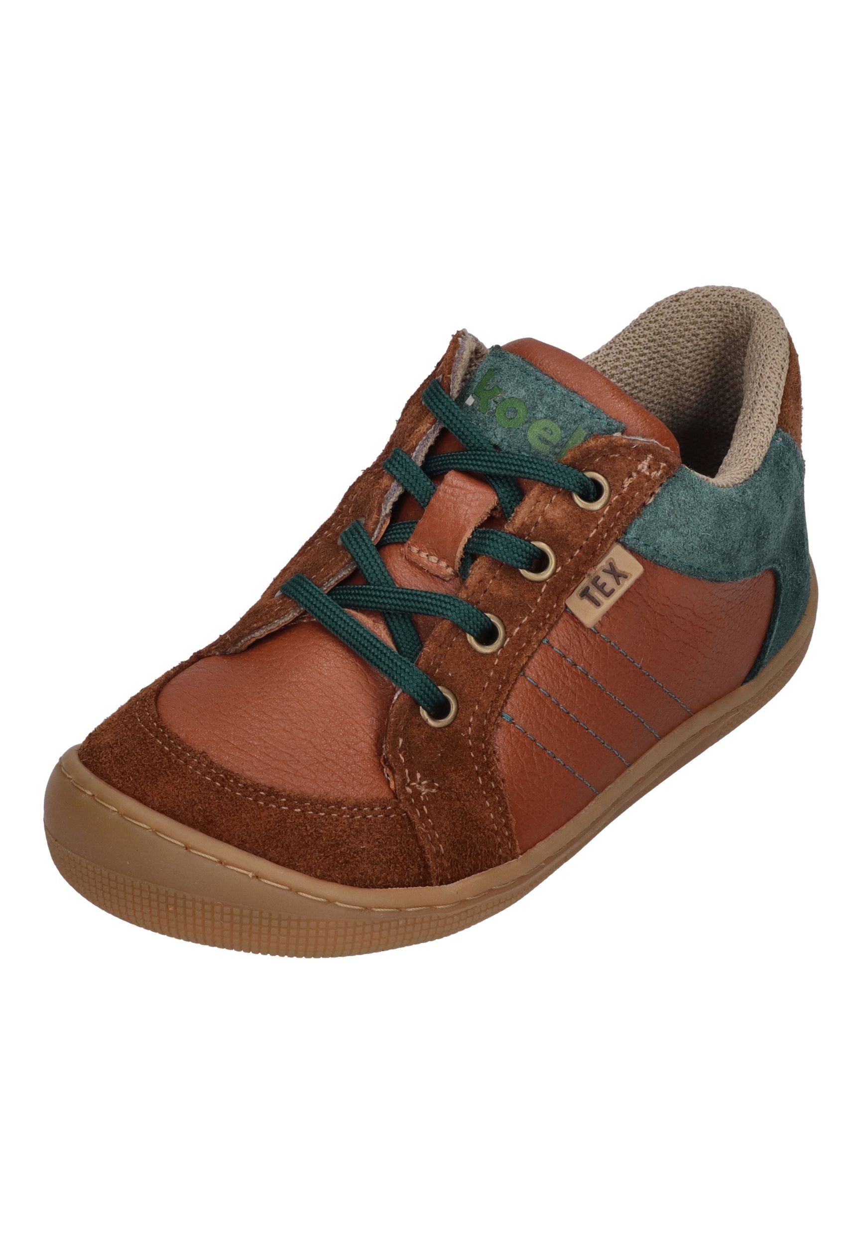 KOEL DION TEX Barfußschuh Cognac