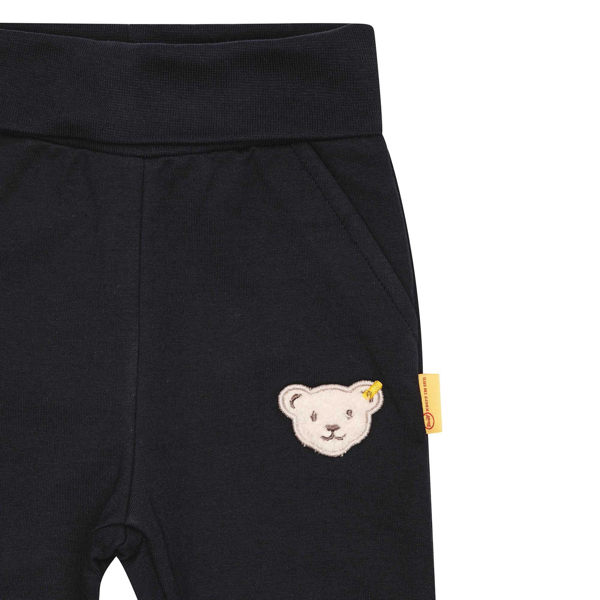 Steiff Stoffhose Unisex Jogginghose Baumwolle