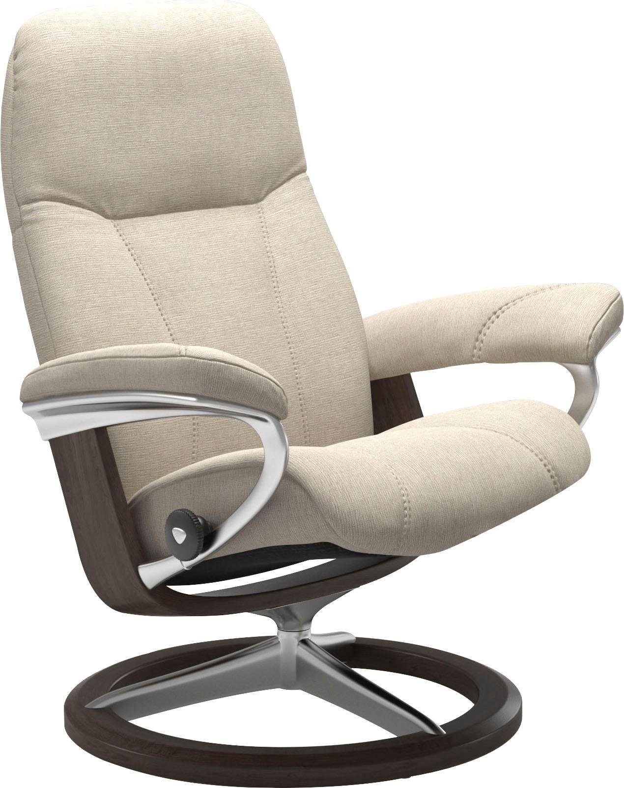 Stressless® Relaxsessel L, mit Wenge Größe Signature Gestell Base, Consul