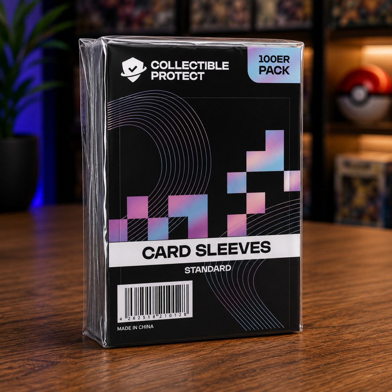 Forever Collectibles Sammelkarte Collectible Protect Card Sleeves Standard 100 Stück