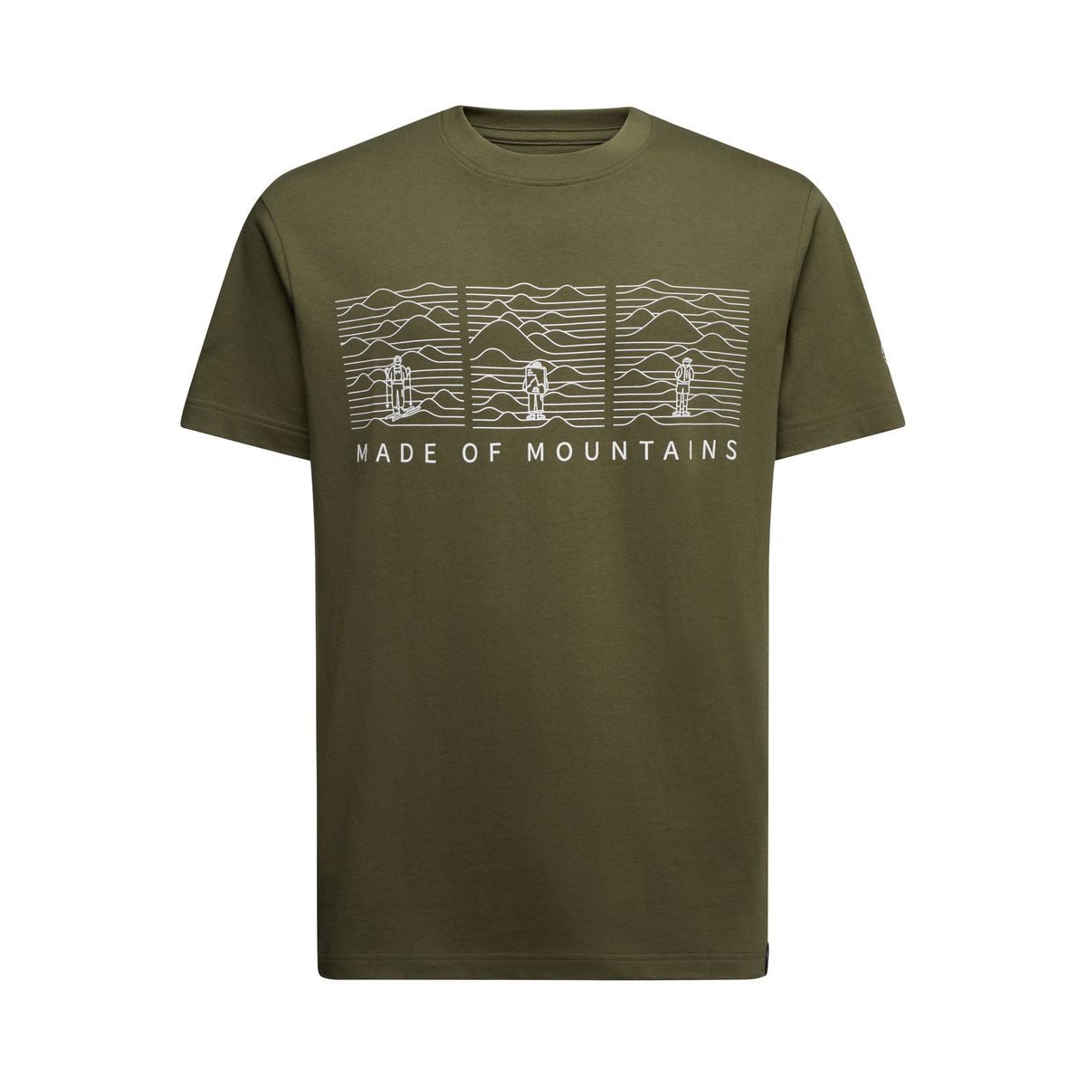 La Sportiva Kurzarmshirt Made of Mountain T-shirt Men Perfekter Begleiter für Abenteuer in der Natur mit Komfort und