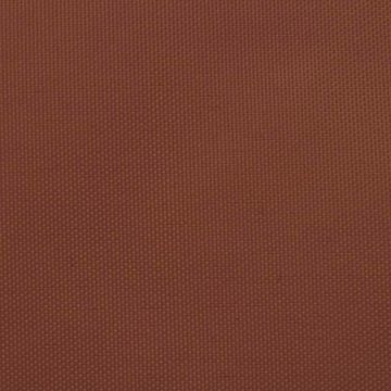 furnicato Sonnenschirm Sonnensegel Oxford-Gewebe Quadratisch 5x5 m Terrakotta-Rot
