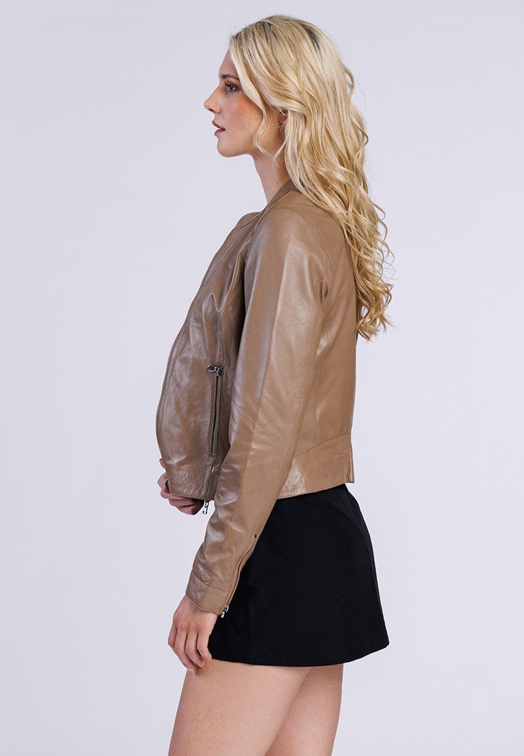 Freaky Nation Lederjacke Leatherjacket-FN