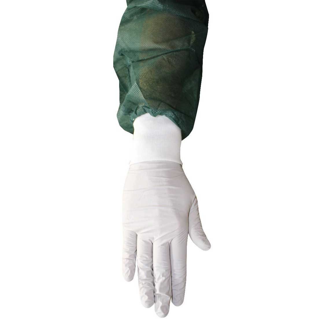 Medi-Inn Kittelschürze 10 x medi-inn® Besucherkittel 136 x 140 cm dunkelgrün à 10 Stück