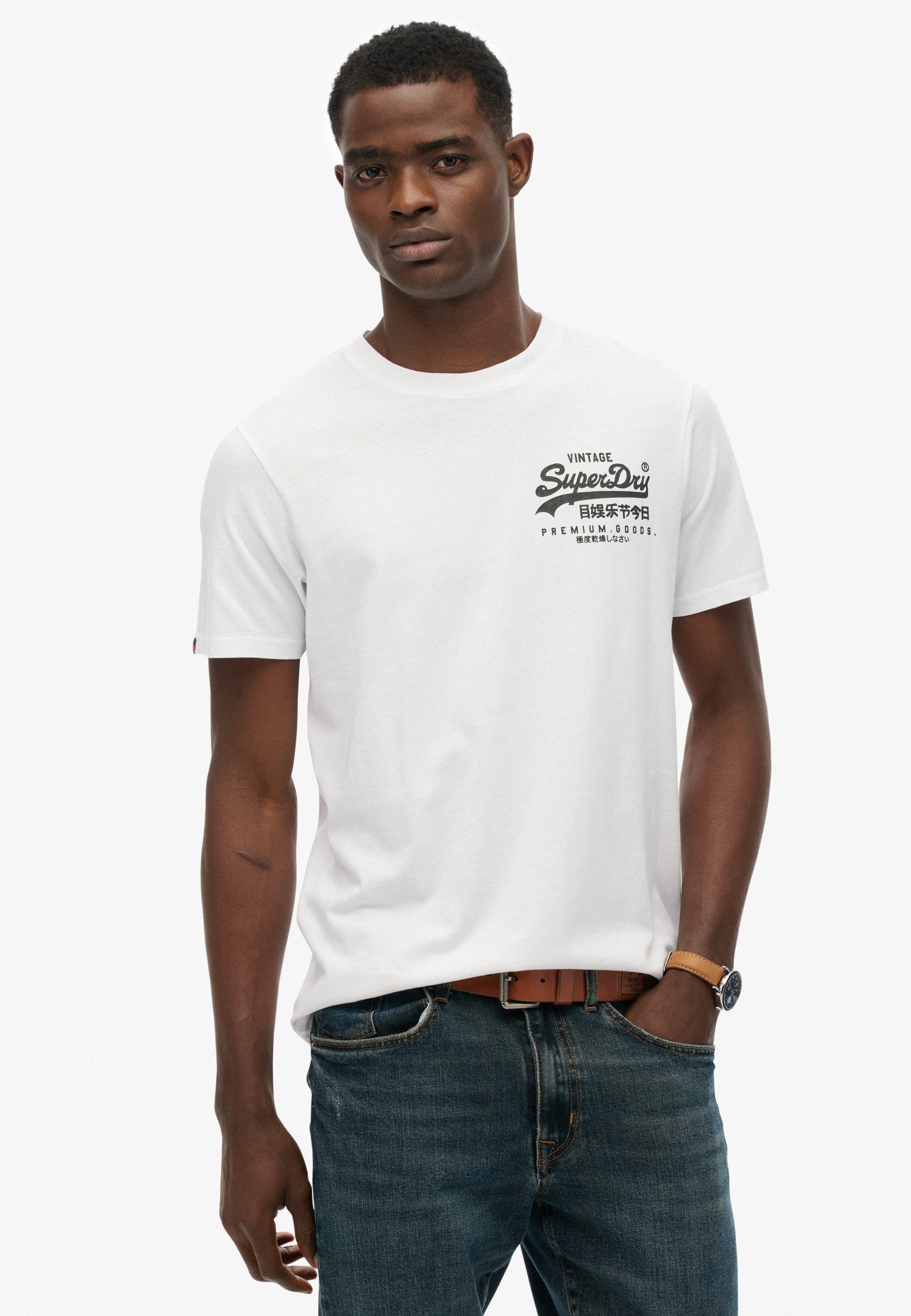 Superdry Rundhalsshirt VL TOKYO RELAXED TEE günstig online kaufen