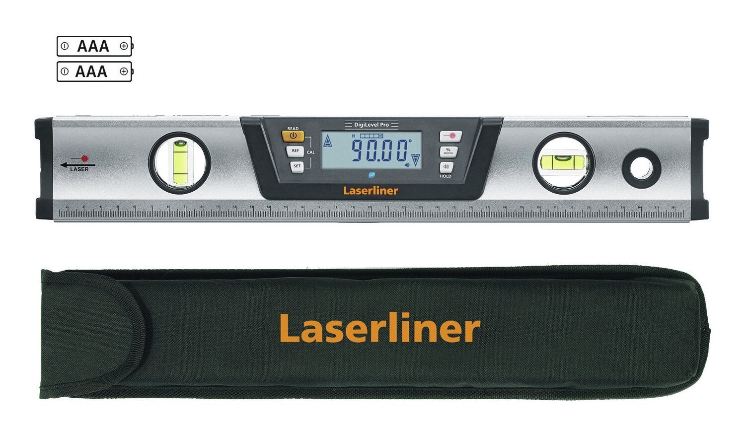 LASERLINER Wasserwaage, Digitale DigiLevel Pro 40 40 cm
