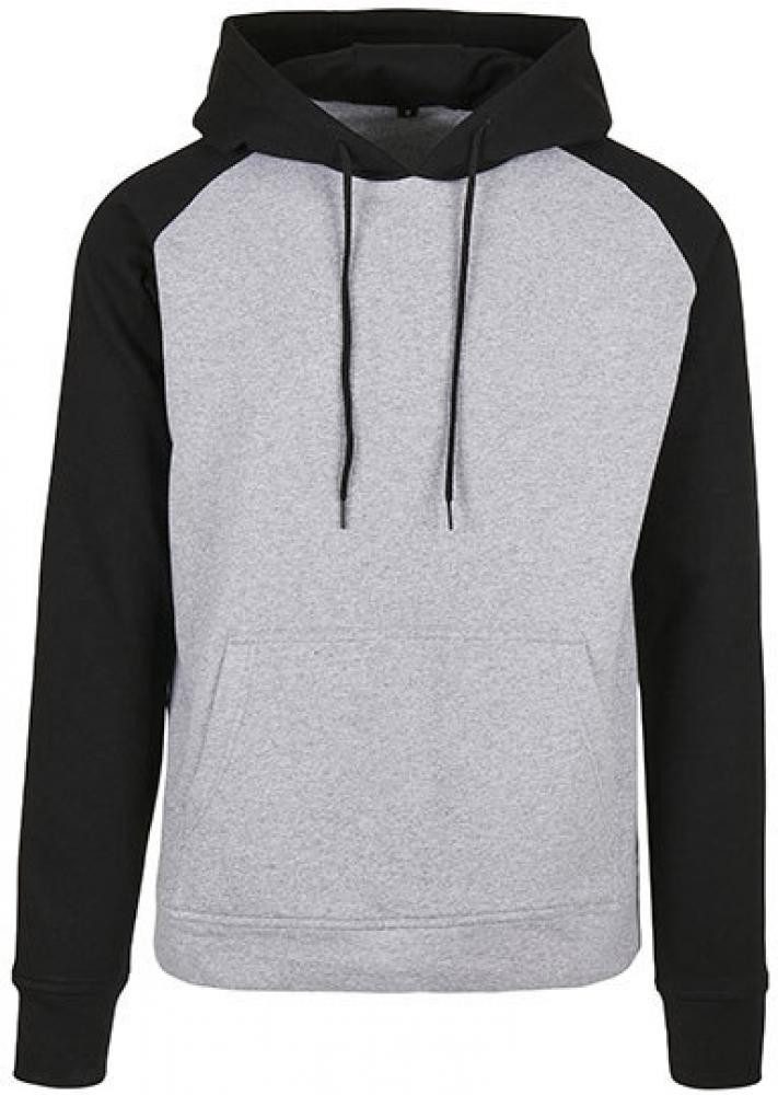 Build Your Brand Kapuzenpullover Basic Raglan Hoody Kängurutasche