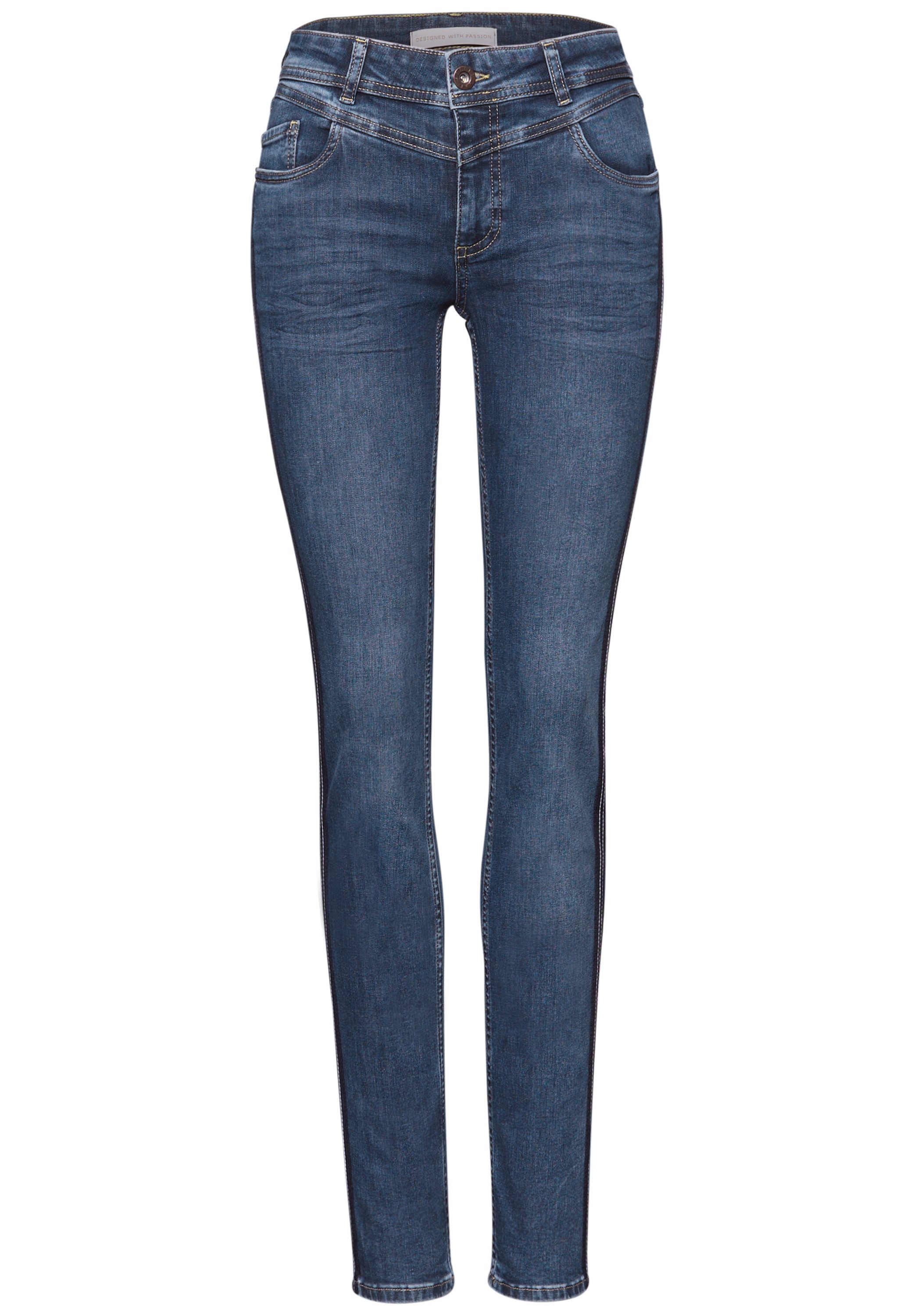 STREET ONE Slim-fit-Jeans 5-Pocket-Style