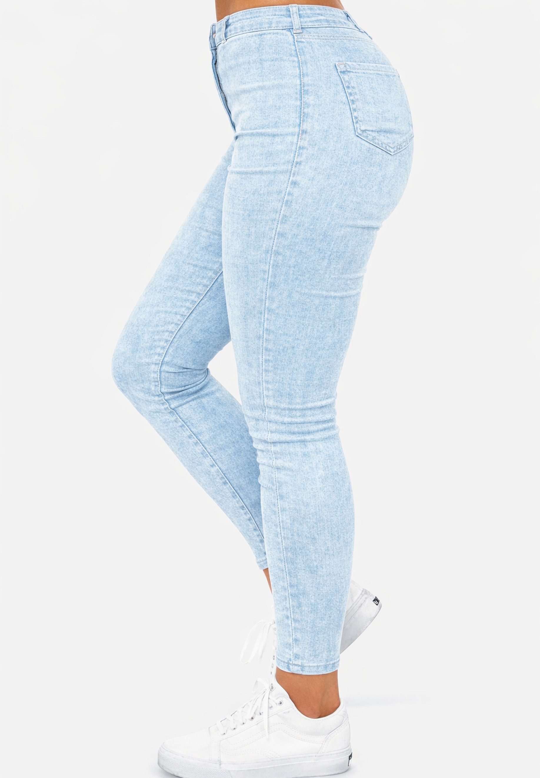 Elara Slim-fit-Jeans – Damen High-Waist Skinny Jeans mit Stretch und schmalem Bein – Bild 4 von 5