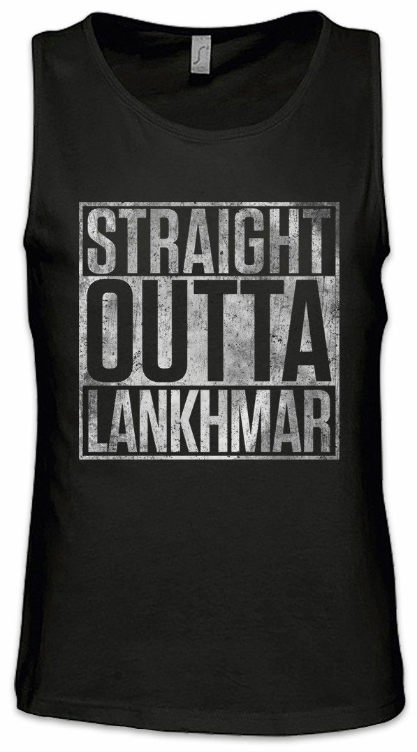 Tanktop Straight Outta Lankhma Ärmelloses T-Shirt Fafhrd And The Fun TV Gray