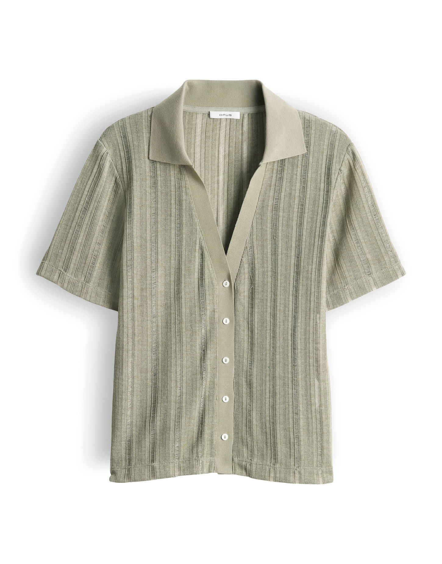 Kurzarmshirt Sugaha aus Jersey mit Lochstrukur