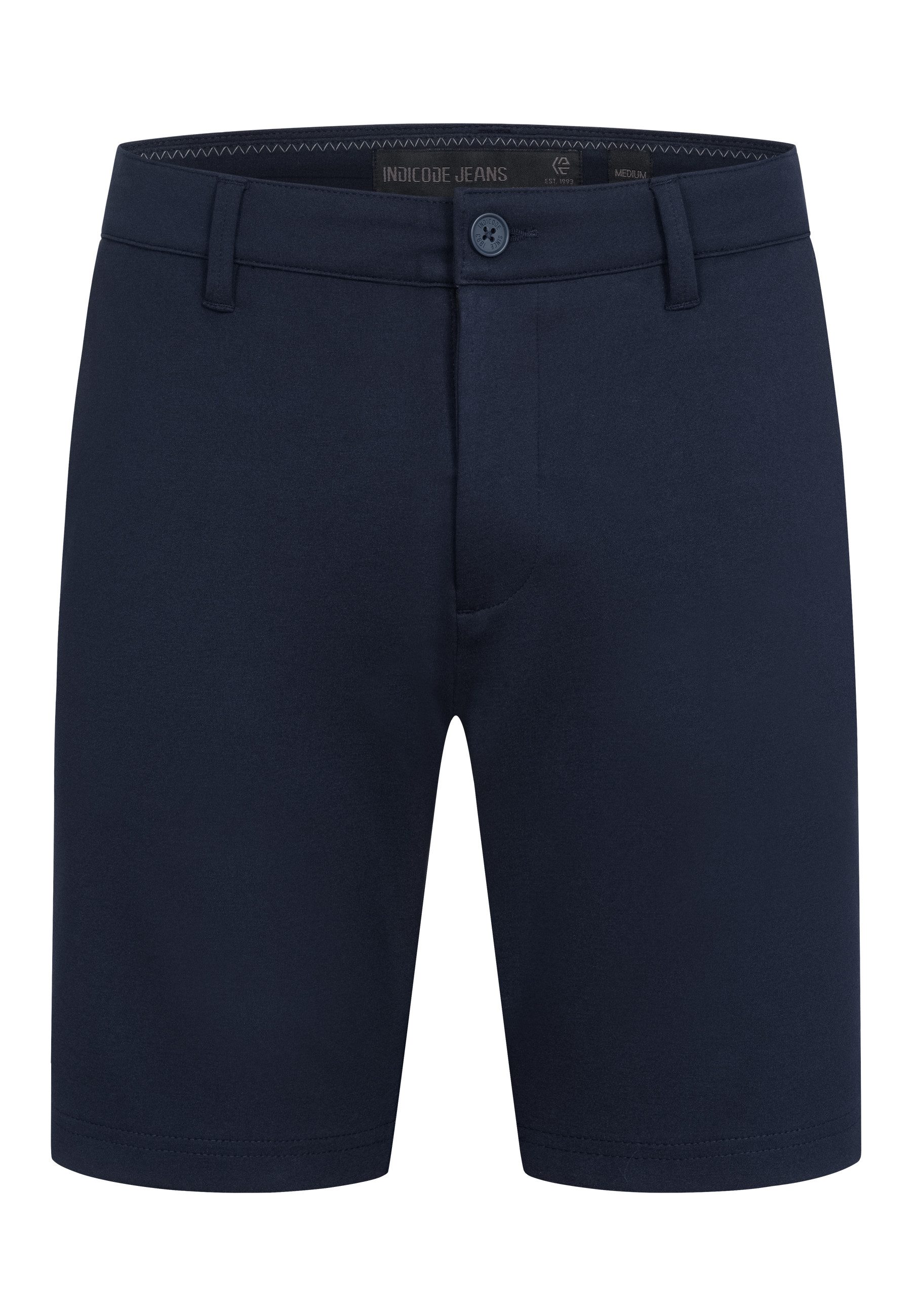 Indicode Chinoshorts Herren Aalborg Chino Shorts Herrenshorts aus Viskose-Stretch