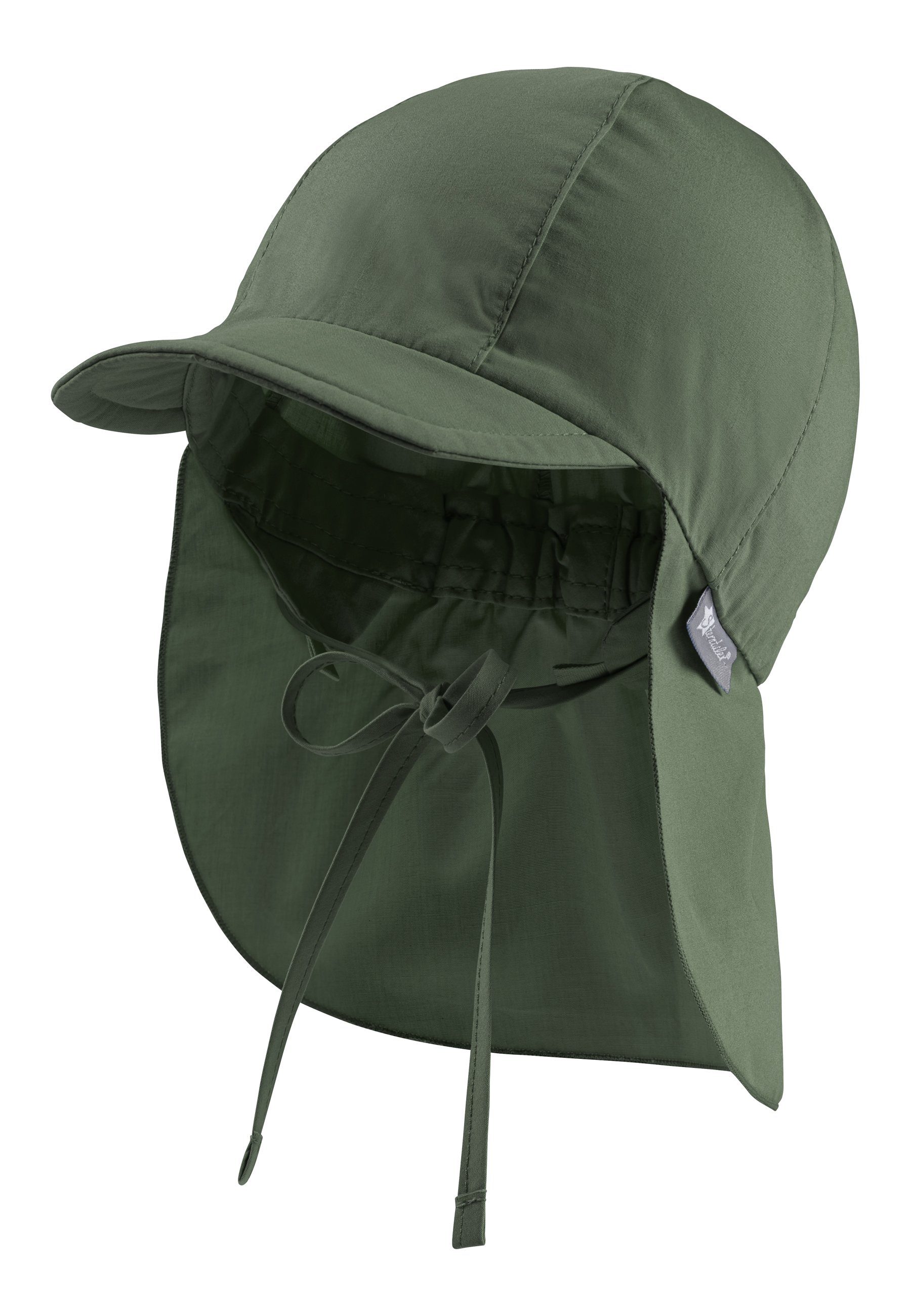 Sterntaler® Schirmmütze UV-Schutz 50+ (1-St) Kinderhut aus UV-Popeline mit Bindeband und UV-Schutz 50+