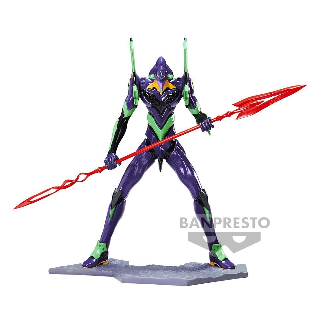 Banpresto Merchandise-Figur Evangelion - EVA-01 Shin Japan Heroes Universe Art Vignette 12cm