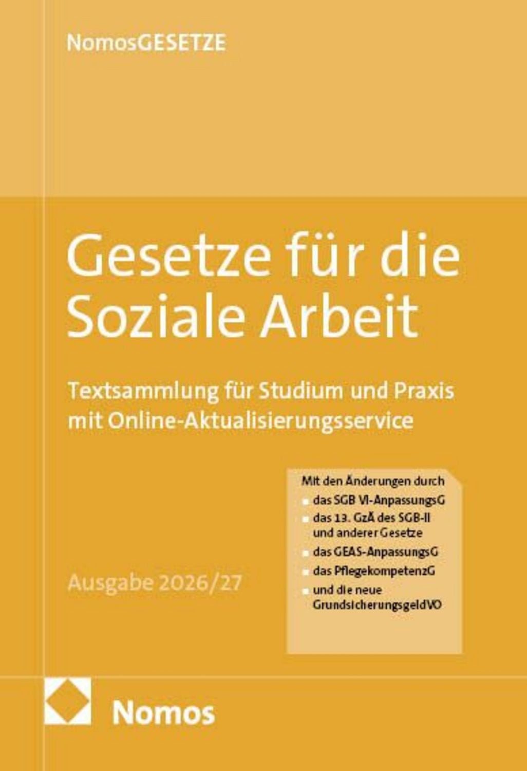 Gesetze für die Soziale Arbeit / diverse